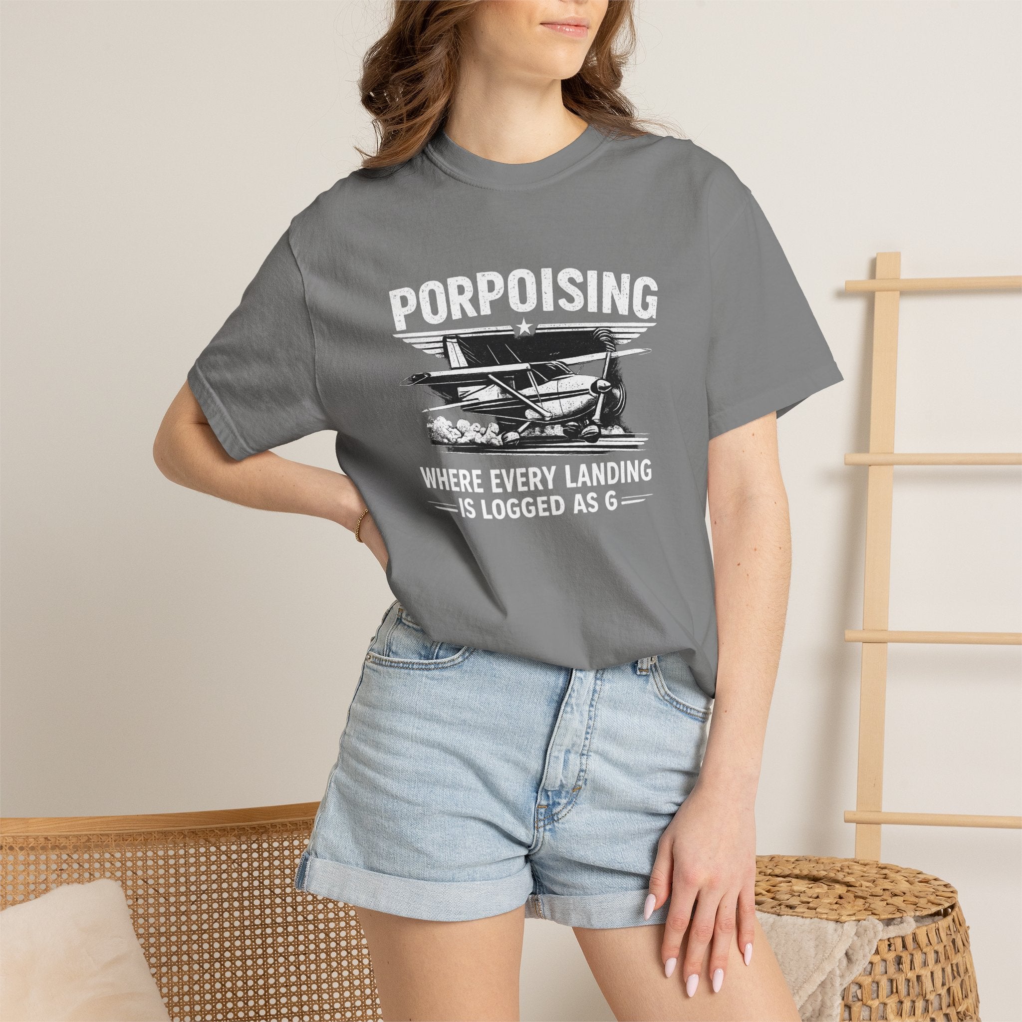 Porpoising Aviator T-Shirt