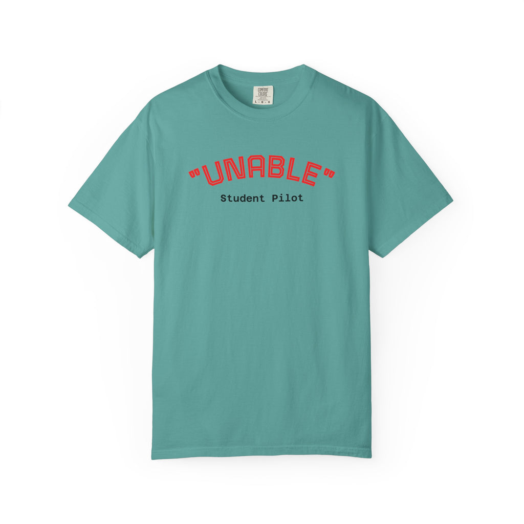 Student Pilot "UNABLE" T-Shirt