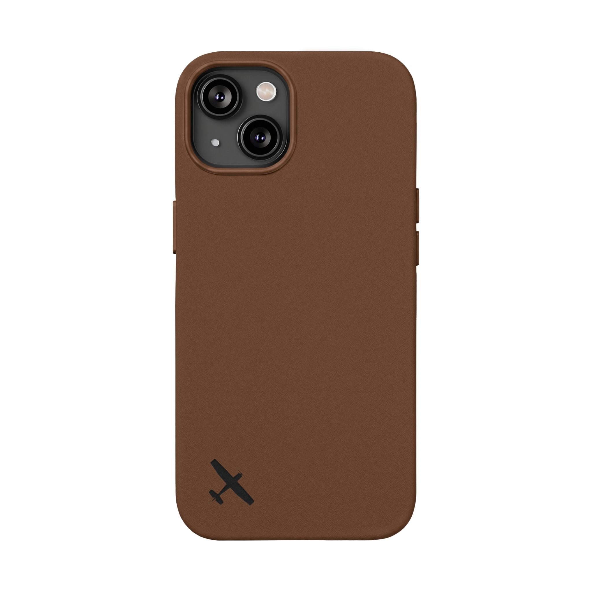 Leather Engraved iPhone Case Minimalist — C172