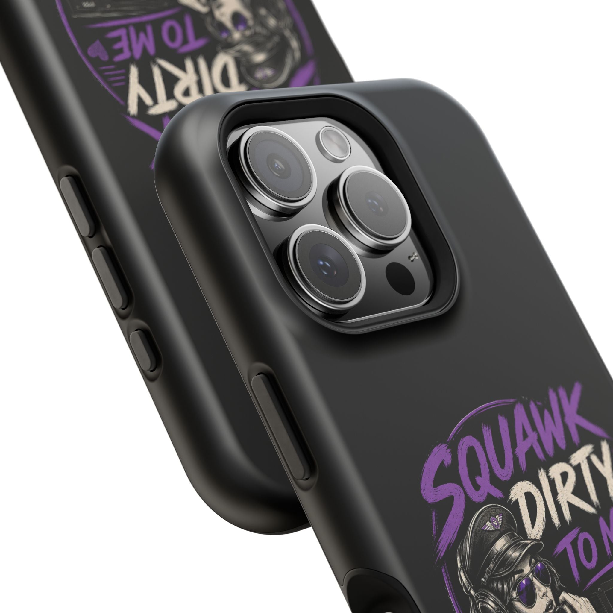 Magnetic Phone Case — “Squawk Dirty to Me”
