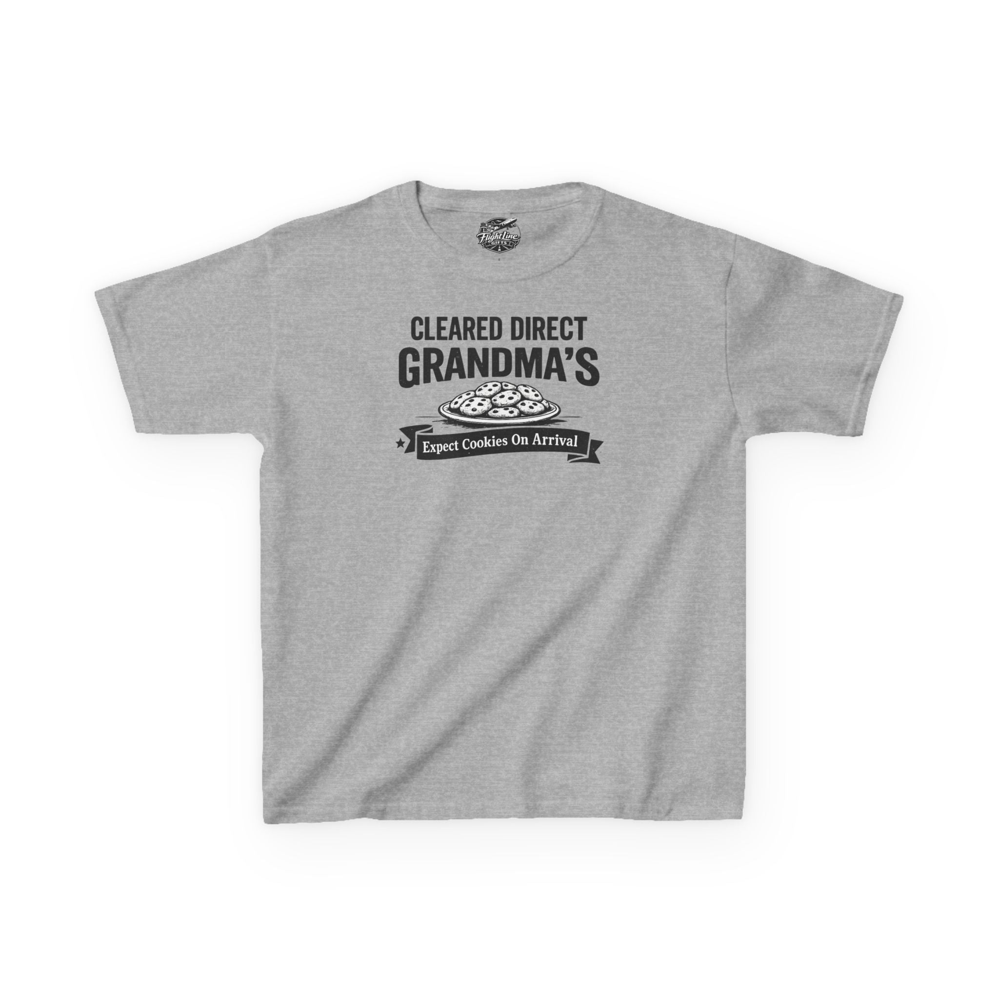 Youth T-Shirt — "Cleared Direct Grandma's"