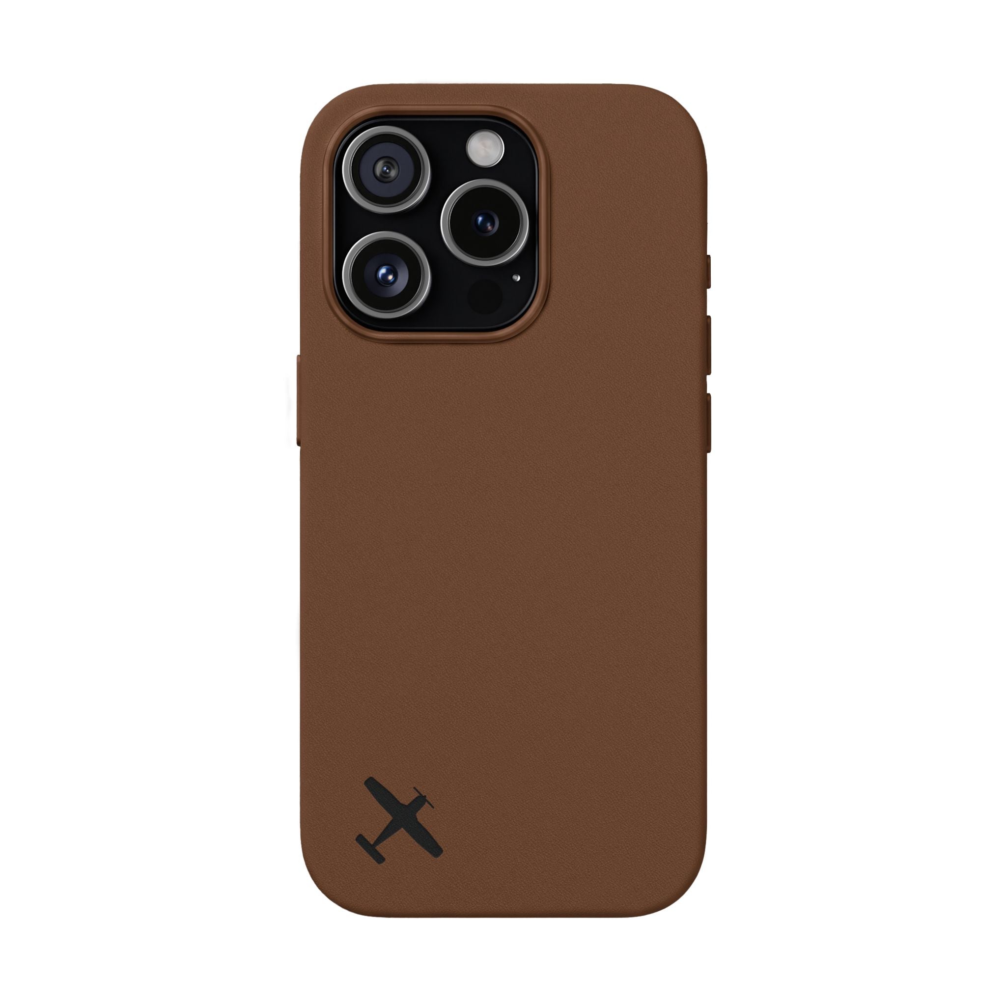 Leather Engraved iPhone Case Minimalist — PA-28