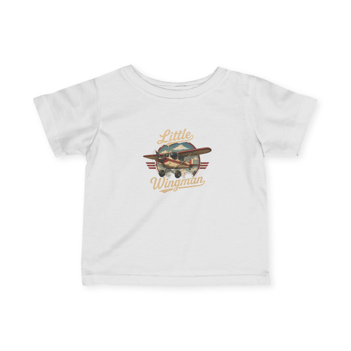 Infant Tee - "Little Wingman" Baby T-Shirt