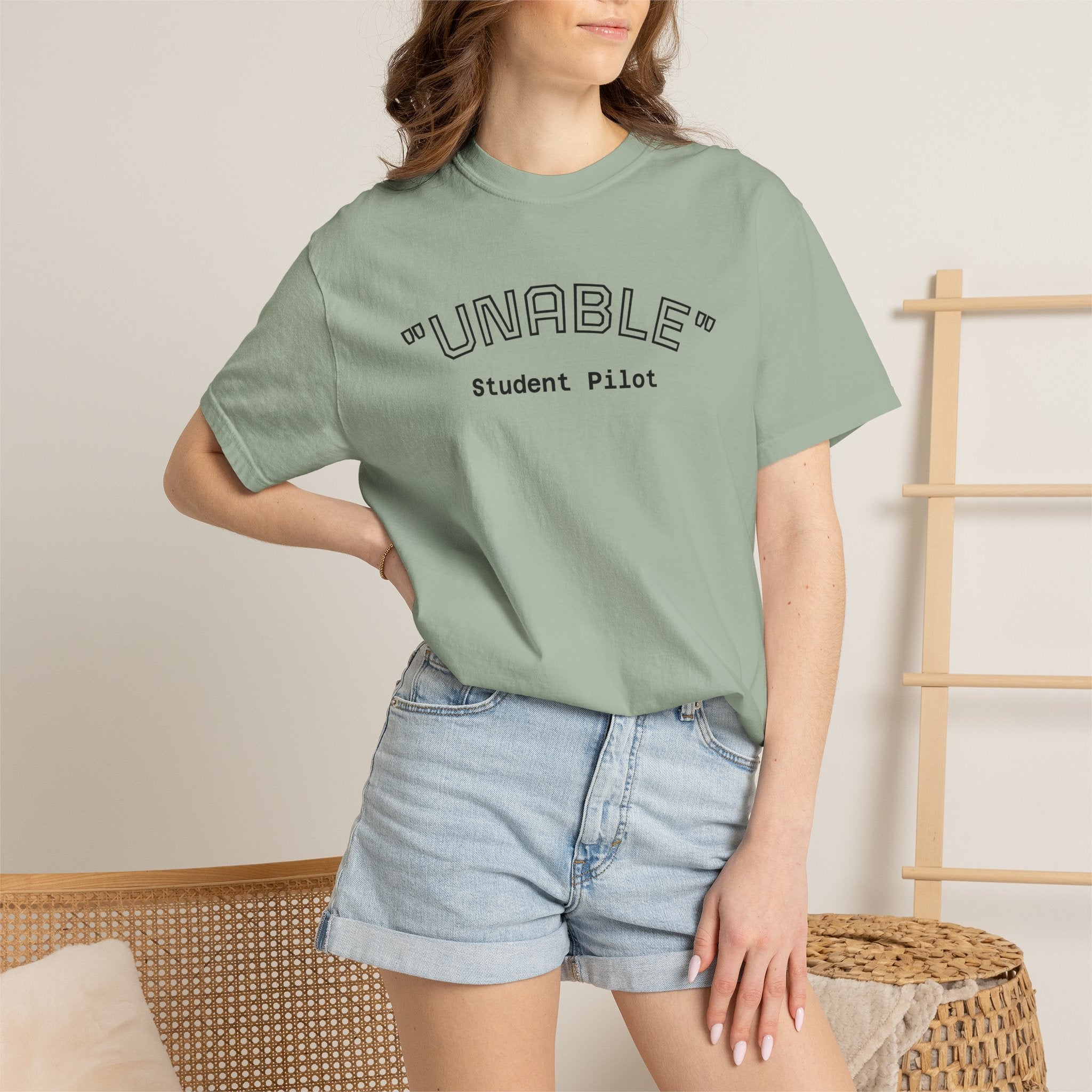 Student Pilot "UNABLE" T-Shirt