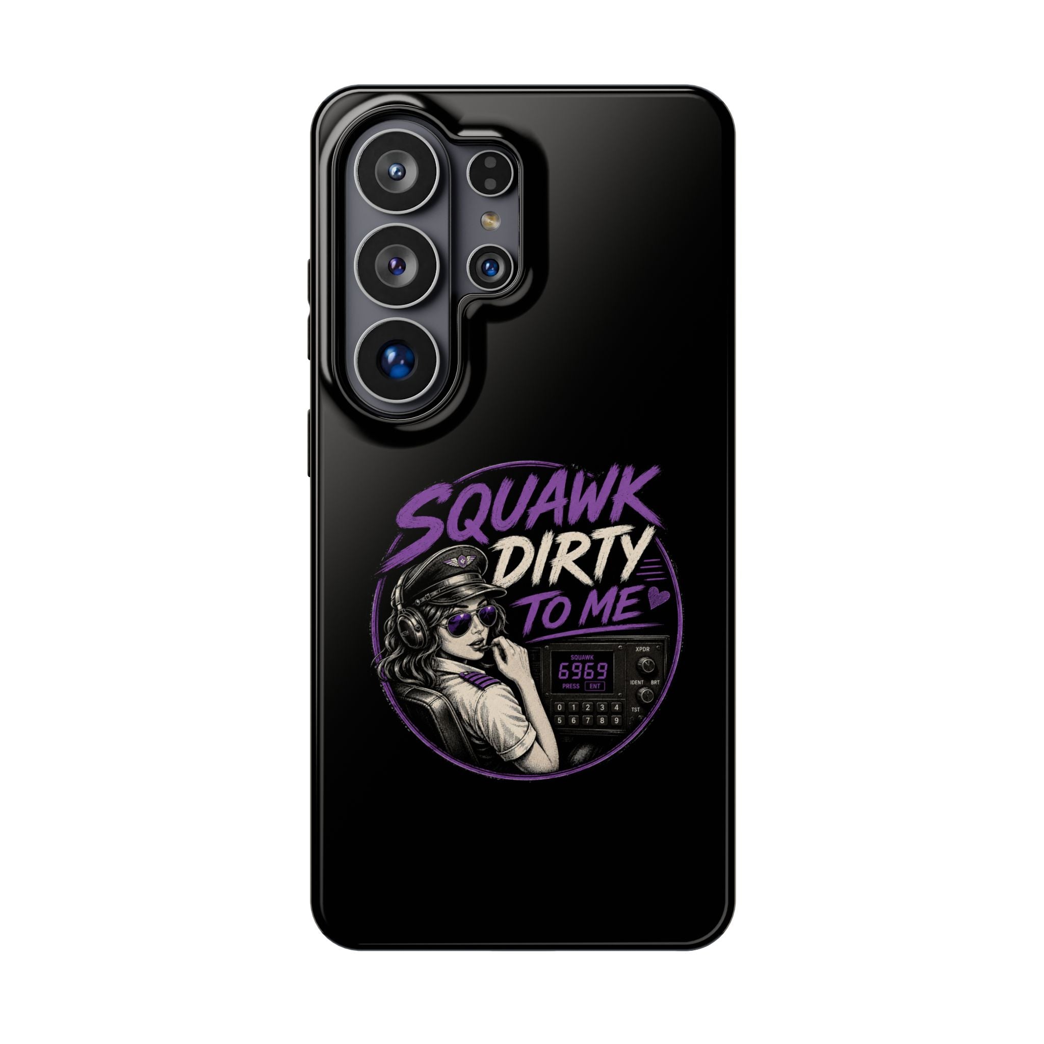 Magnetic Phone Case — “Squawk Dirty to Me”