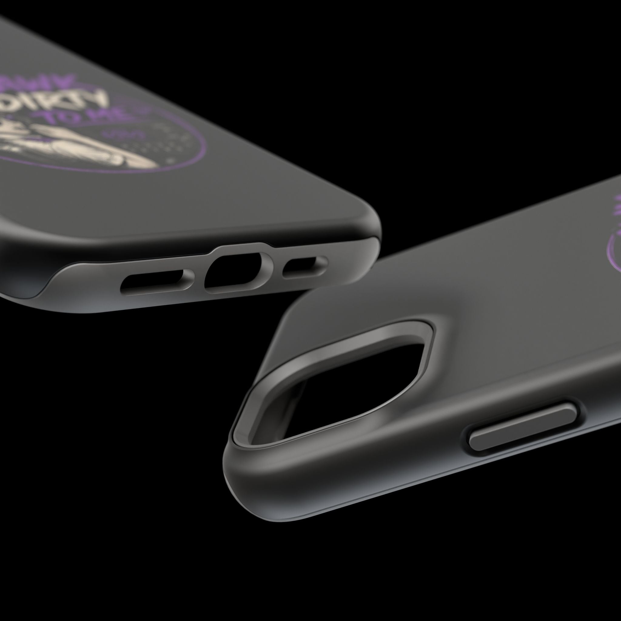 Magnetic Phone Case — “Squawk Dirty to Me”