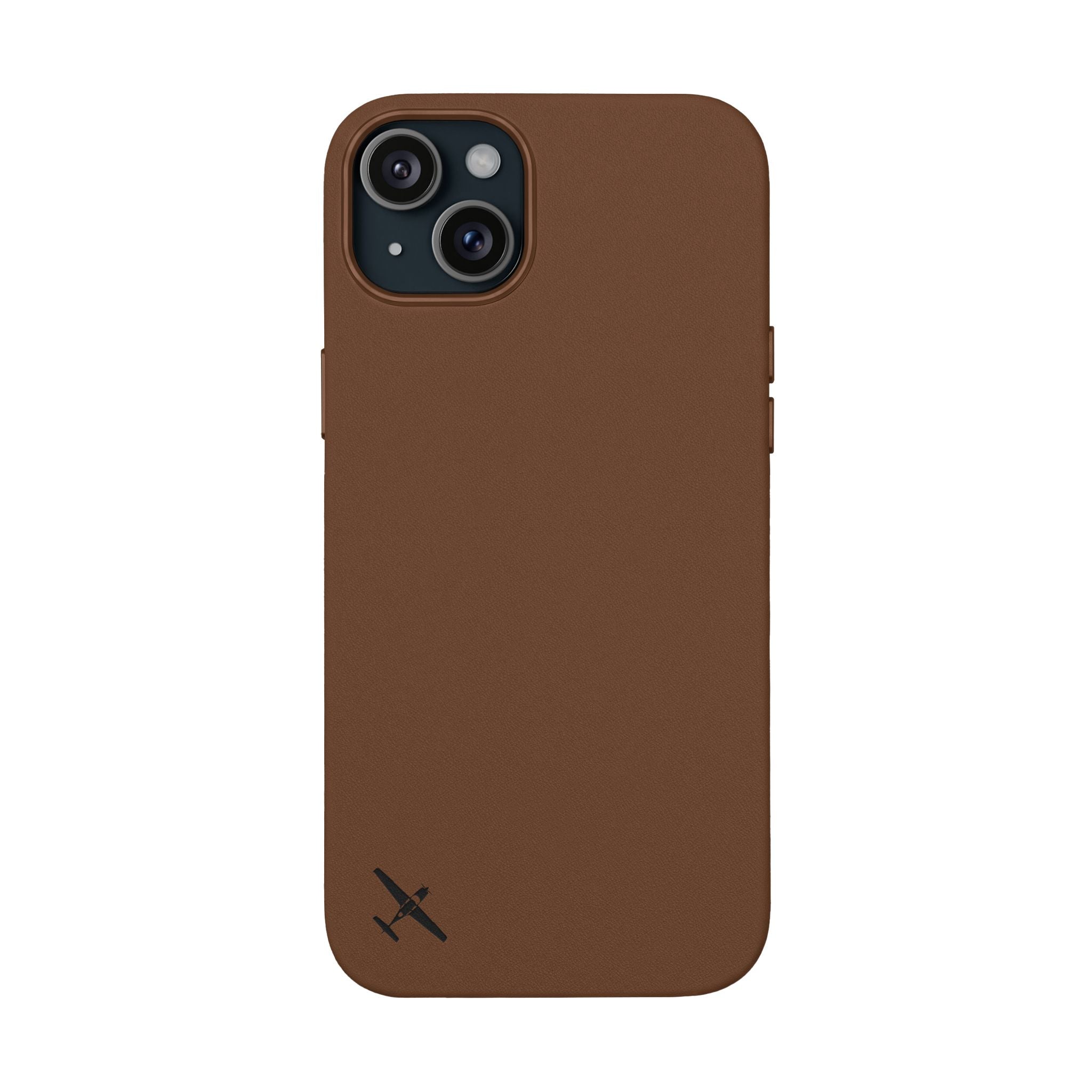 Leather Engraved iPhone Case Minimalist — SR20