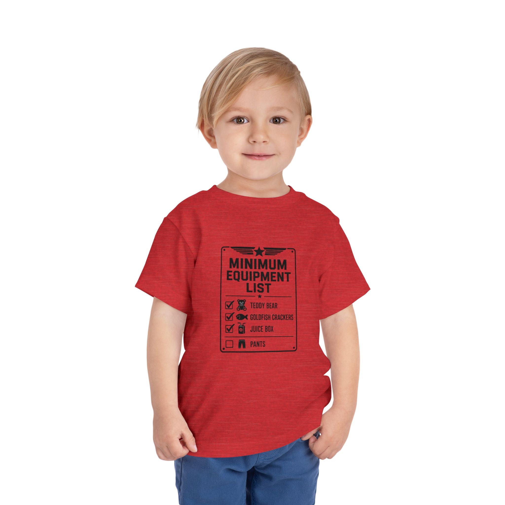 Toddler Tee — "Minimum Equipment List"