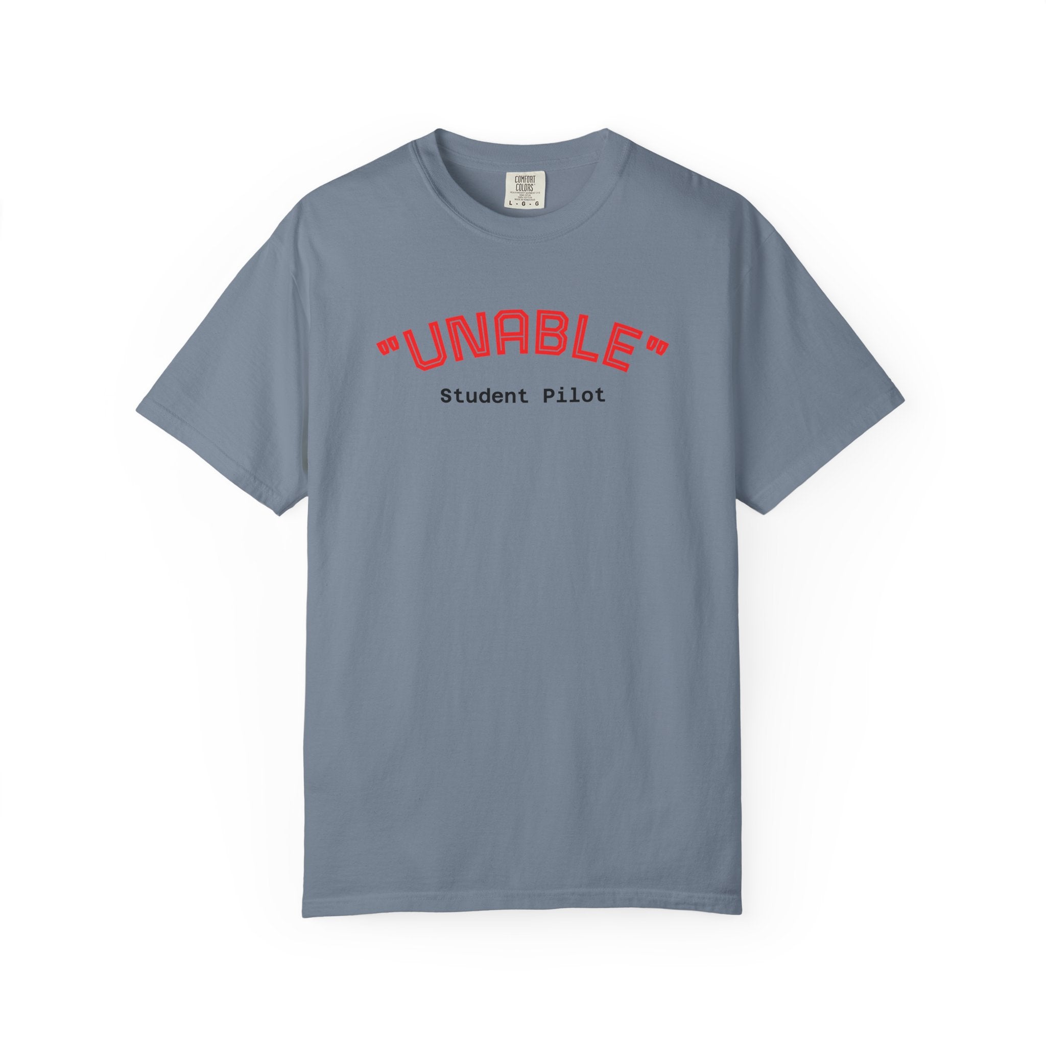 Student Pilot "UNABLE" T-Shirt