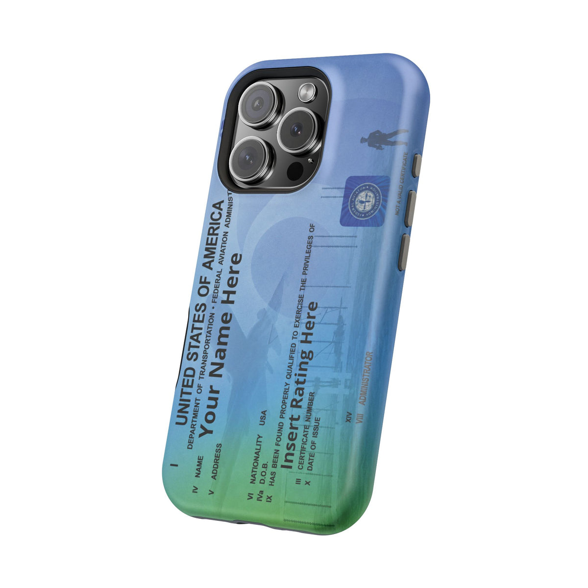 Custom Certificate iPhone Case — MagSafe