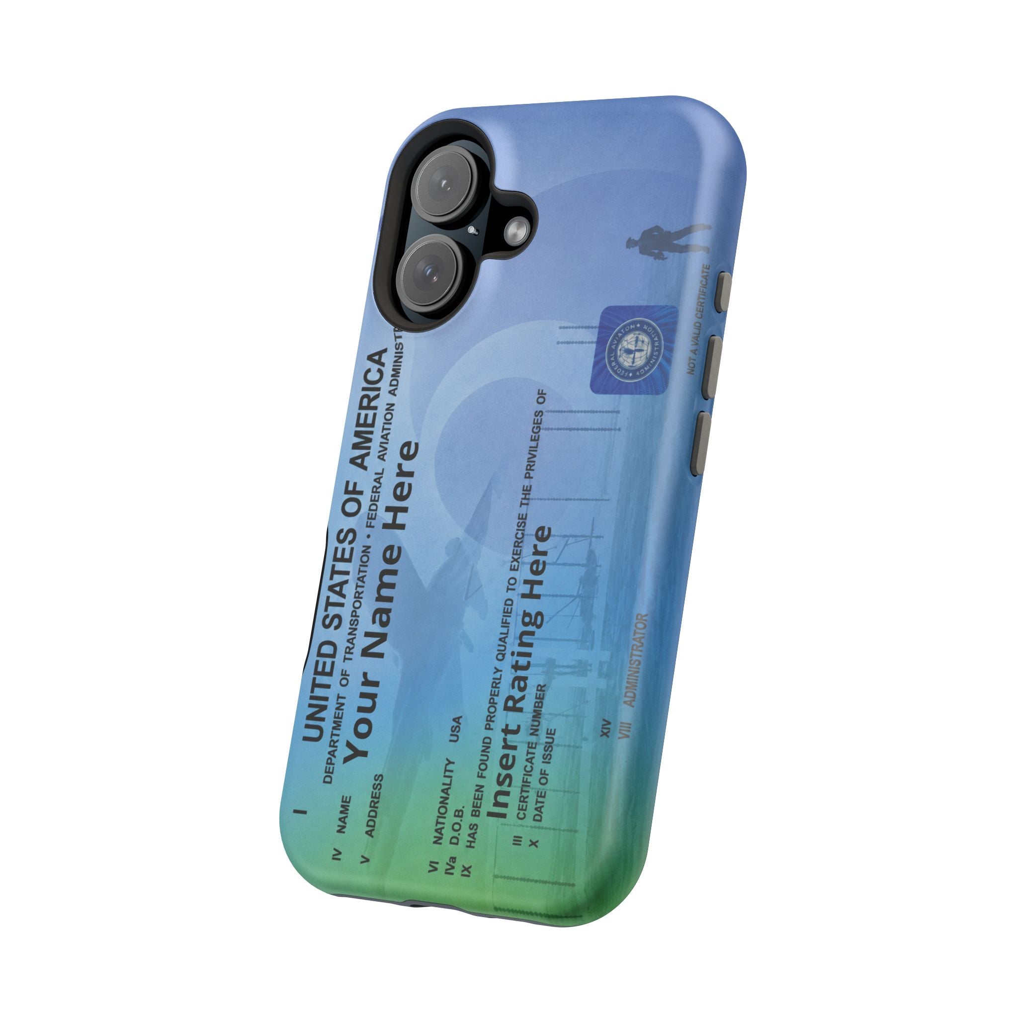 Custom Certificate iPhone Case — MagSafe