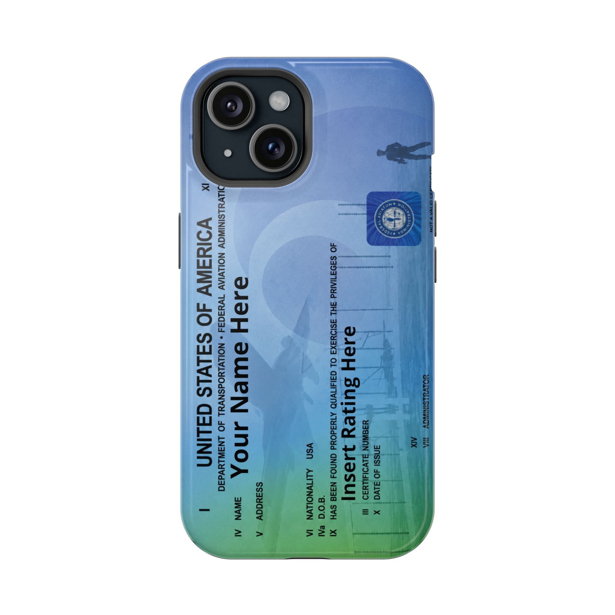Custom Certificate iPhone Case — MagSafe