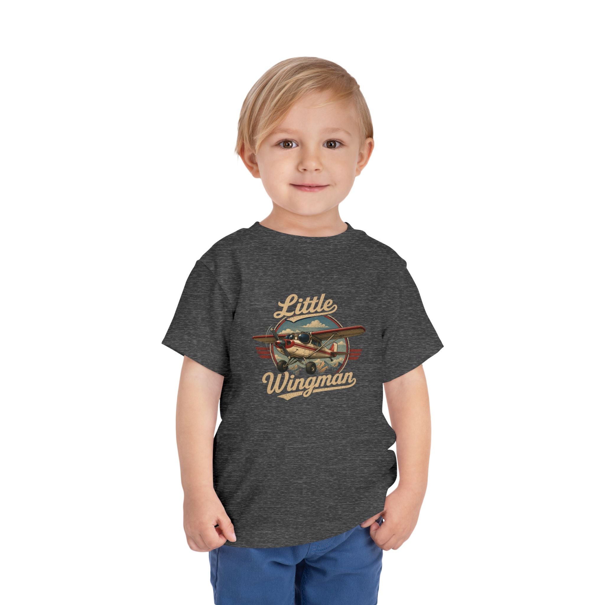 Toddler Tee — "Little Wingman"