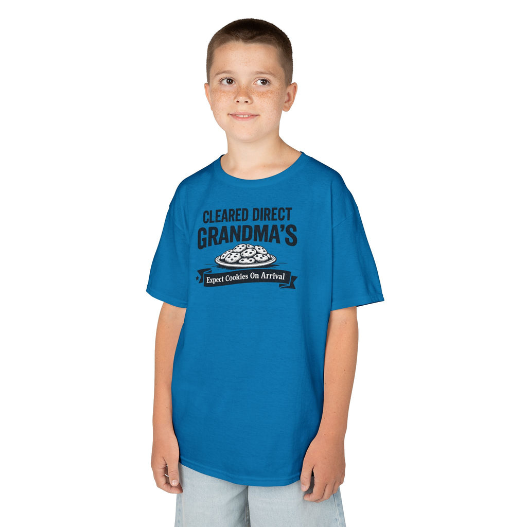 Youth T-Shirt — "Cleared Direct Grandma's"