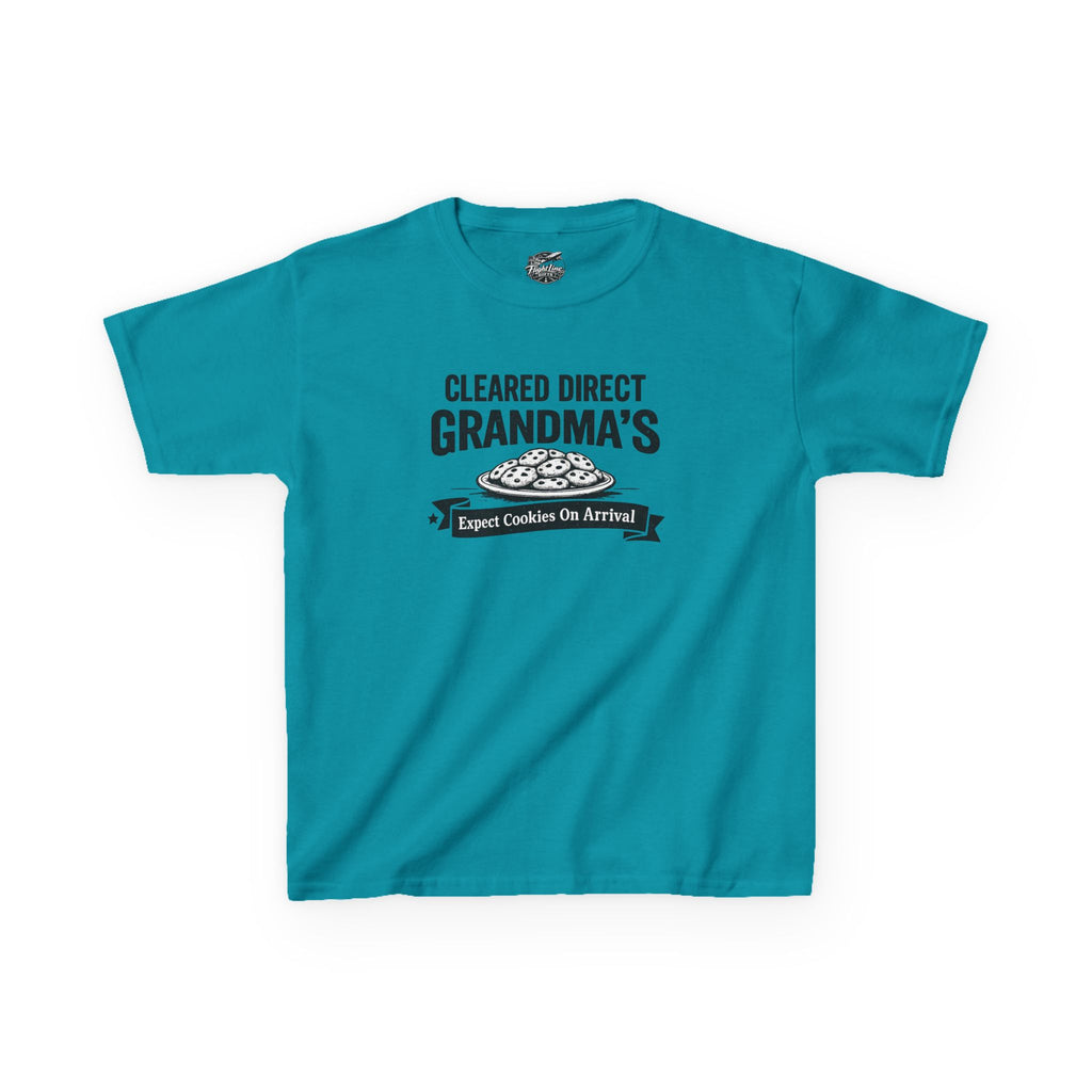 Kids T-Shirt — "Cleared Direct Grandma's"