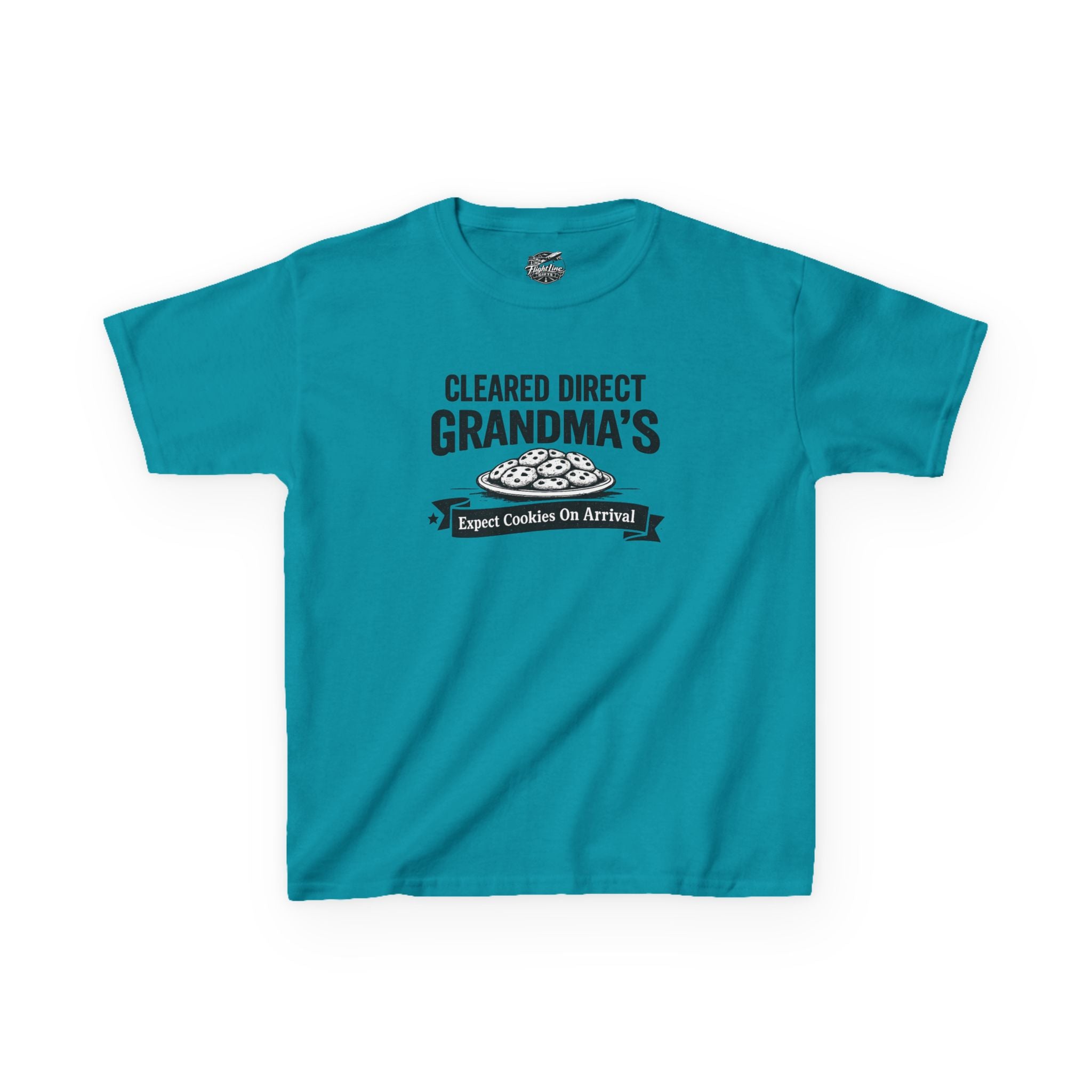 Kids T-Shirt — "Cleared Direct Grandma's"