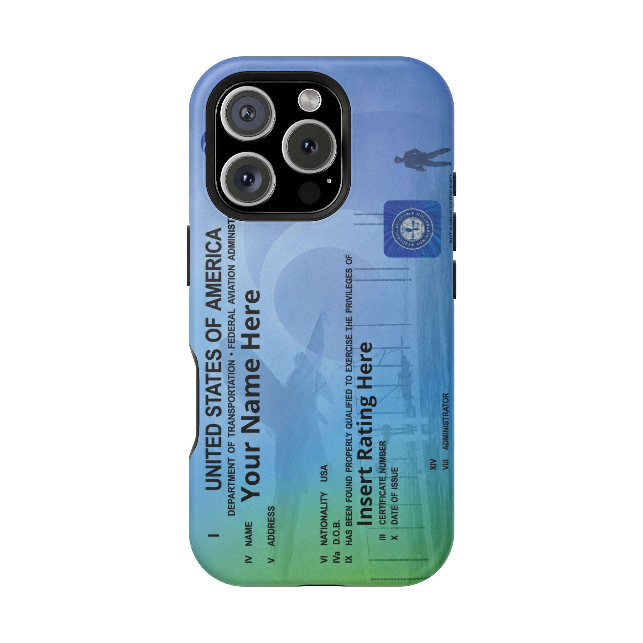 Custom Certificate iPhone Case — MagSafe