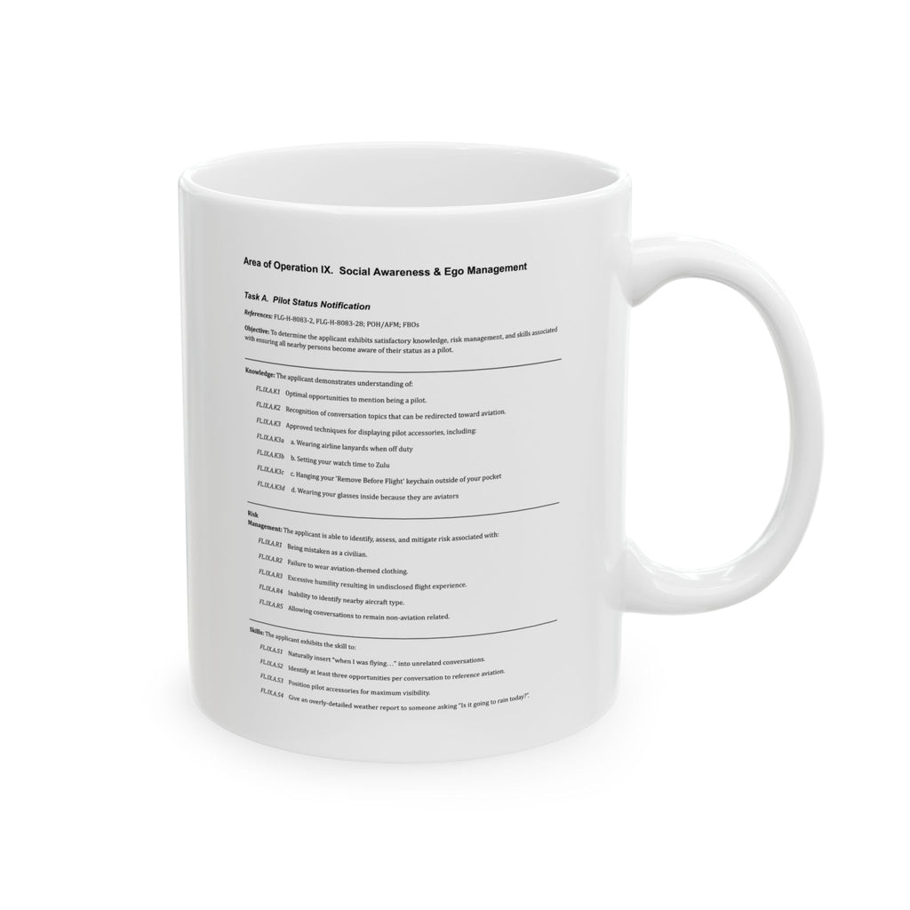 The ACS  — 11oz Coffee Mug