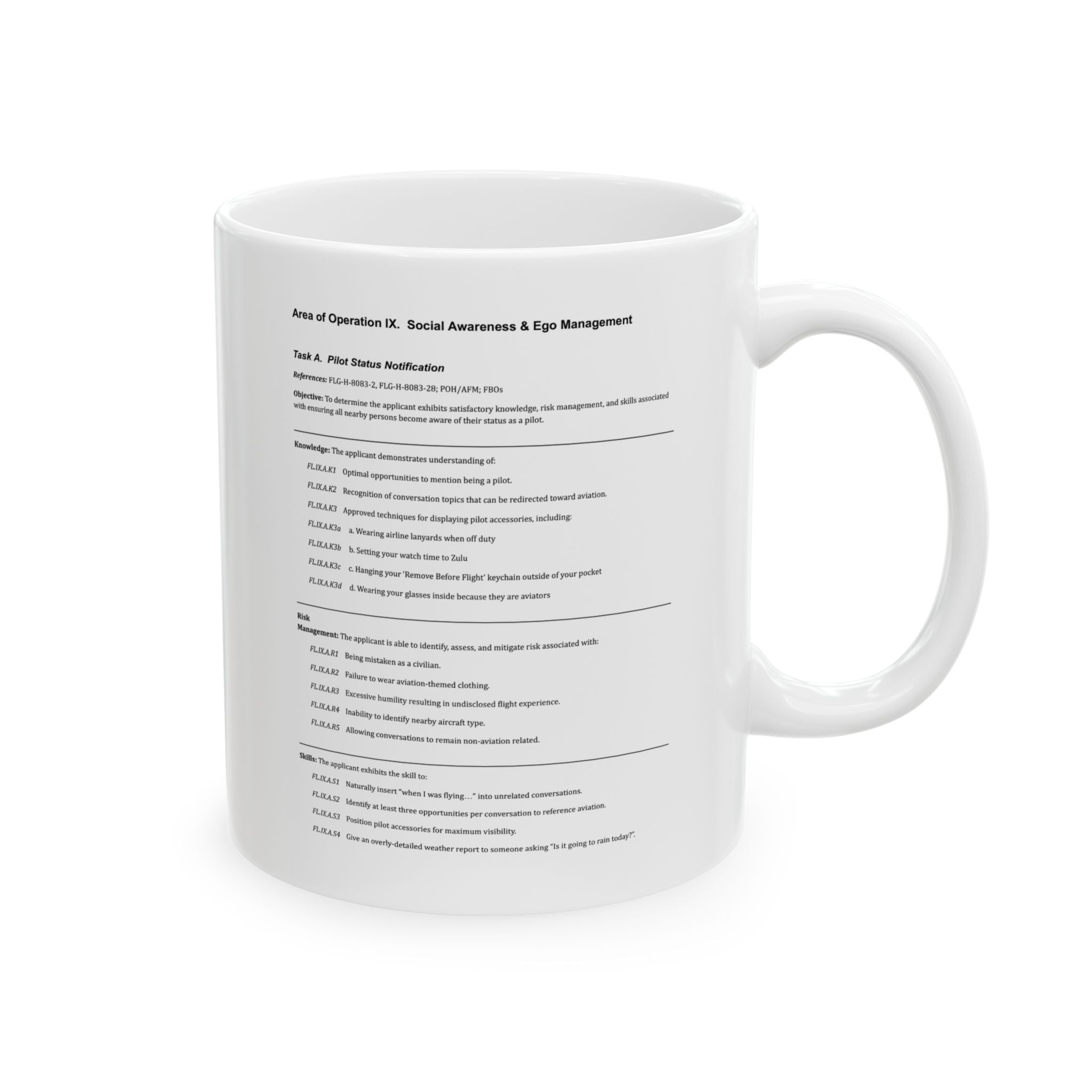 The ACS  — 11oz Coffee Mug