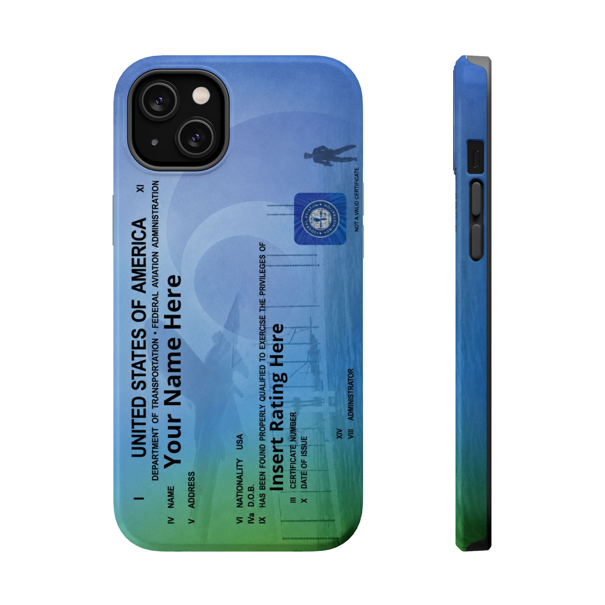 Custom Certificate iPhone Case — MagSafe