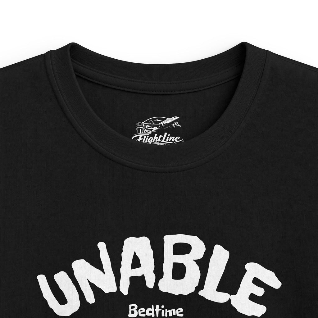 Kids T‑Shirt "Unable (Bedtime)"