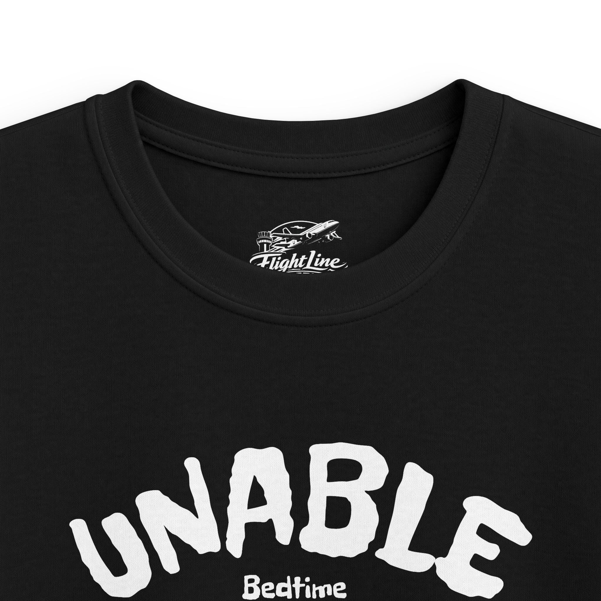 Kids T‑Shirt "Unable (Bedtime)"