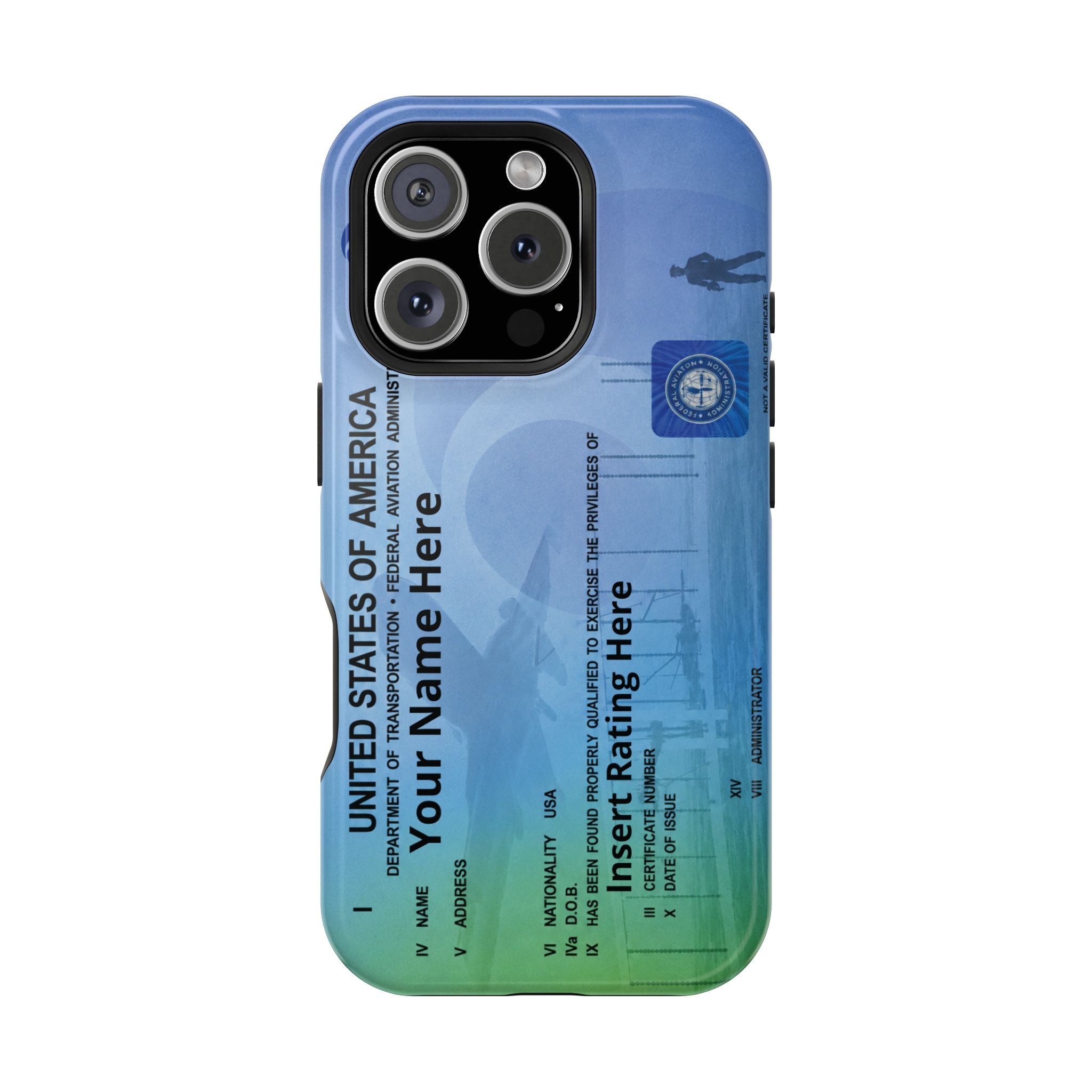Custom Certificate iPhone Case — MagSafe