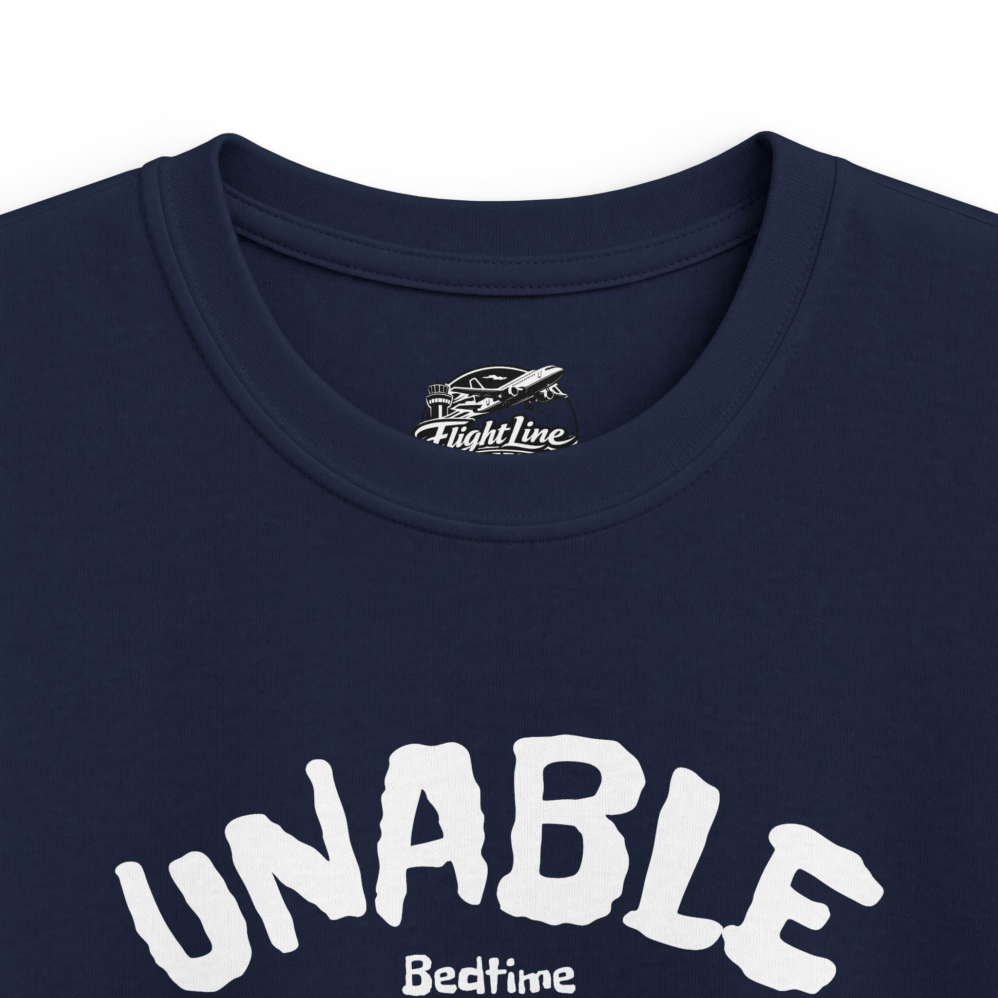 Kids T‑Shirt "Unable (Bedtime)"