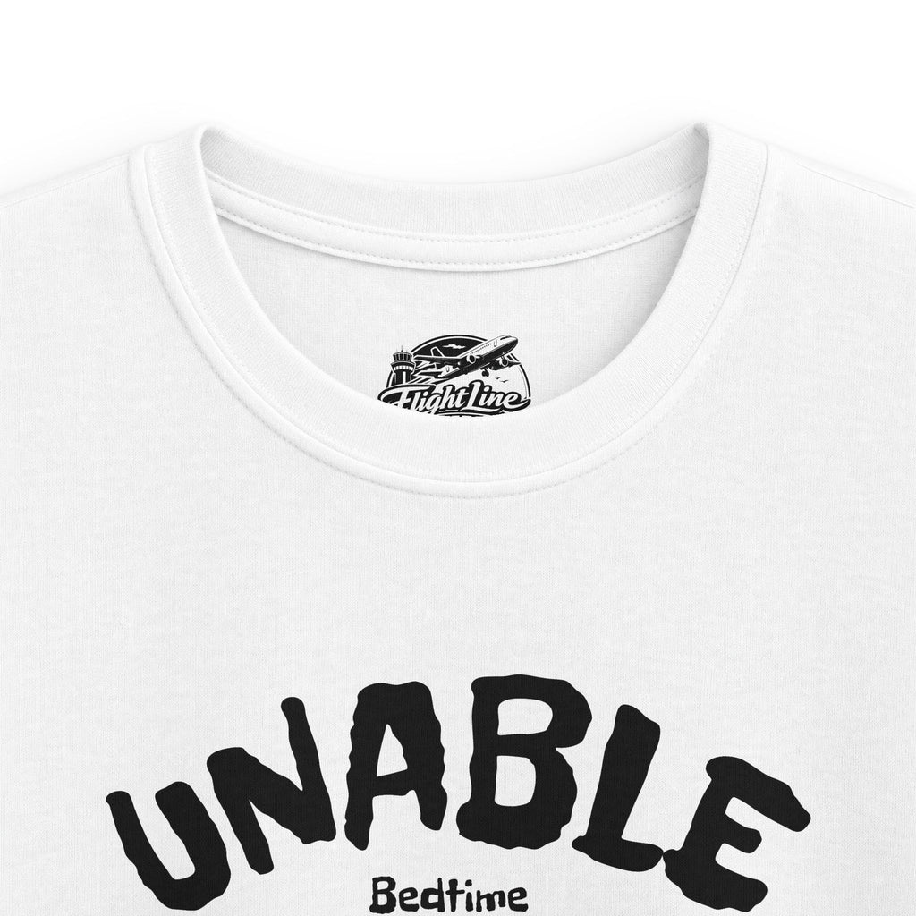 Kids T‑Shirt "Unable (Bedtime)"