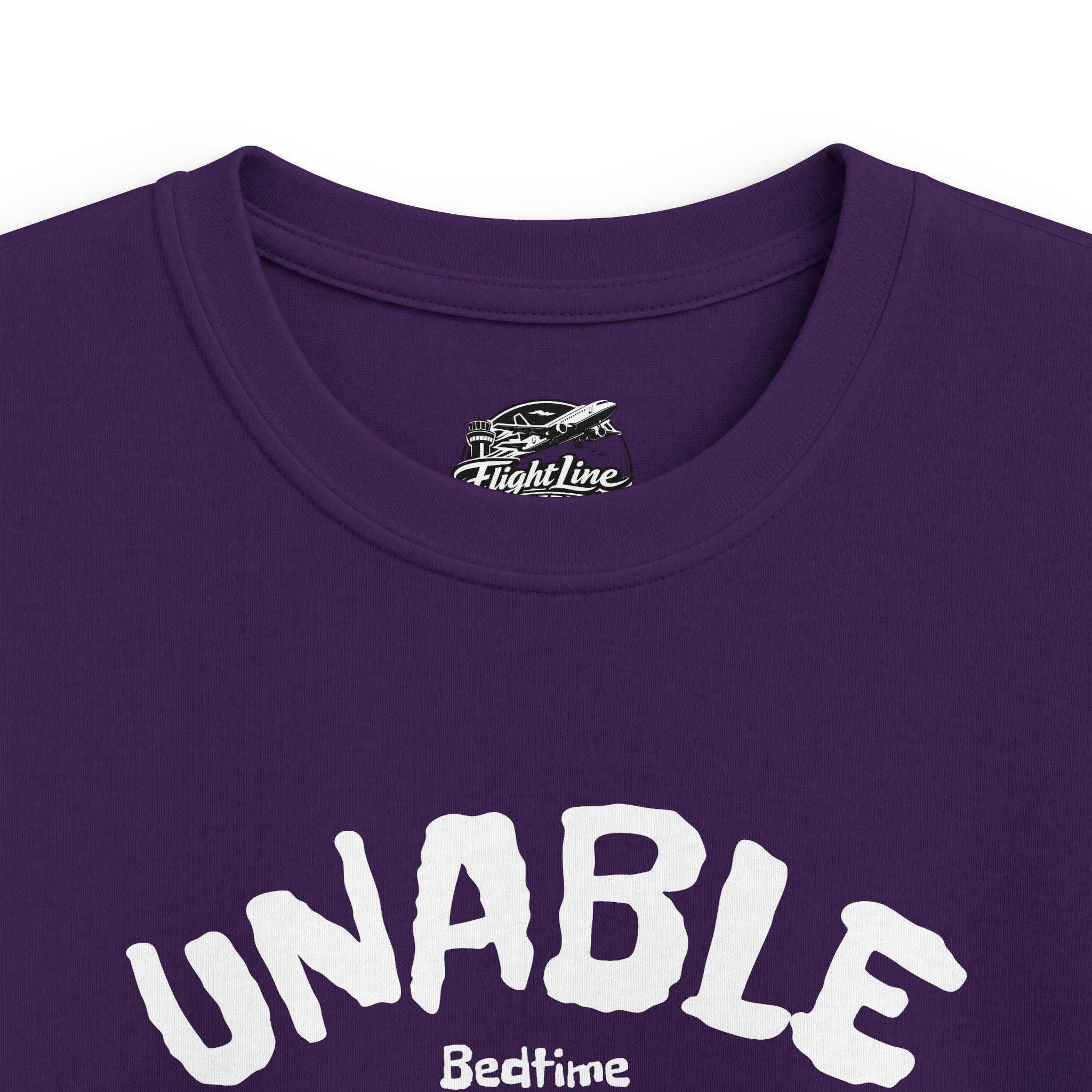 Kids T‑Shirt "Unable (Bedtime)"