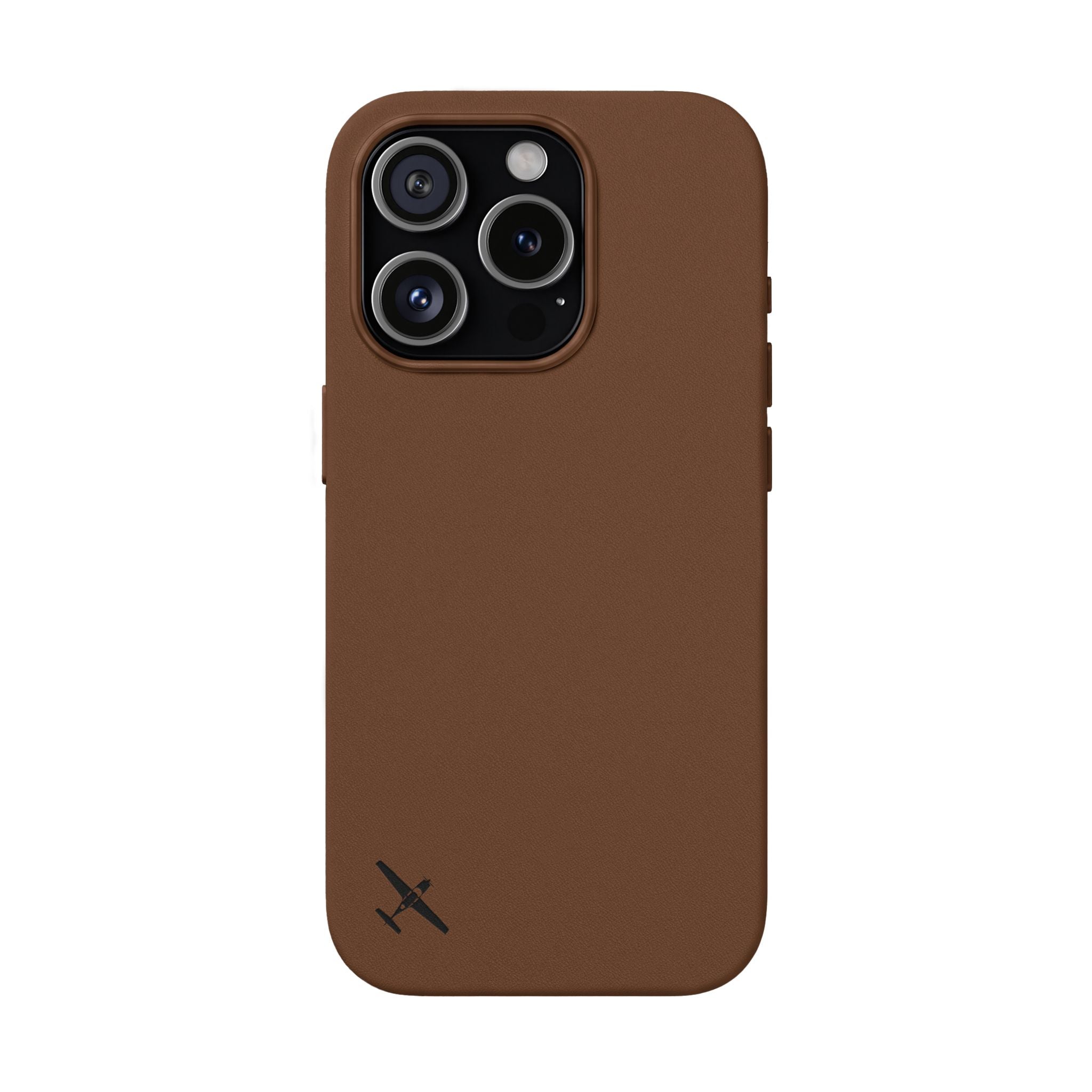 Leather Engraved iPhone Case Minimalist — SR20