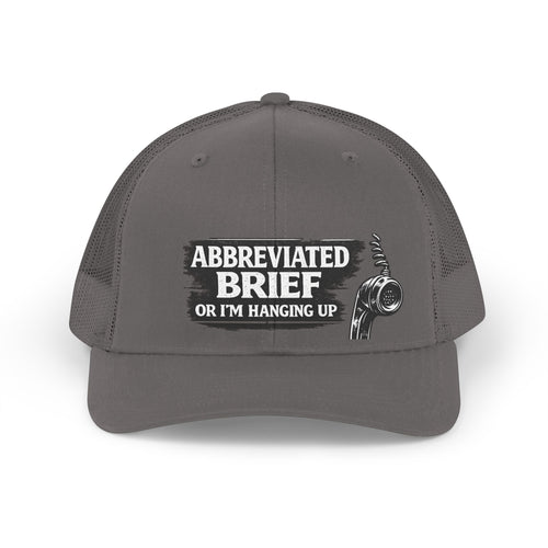Weather Briefing Trucker Hat