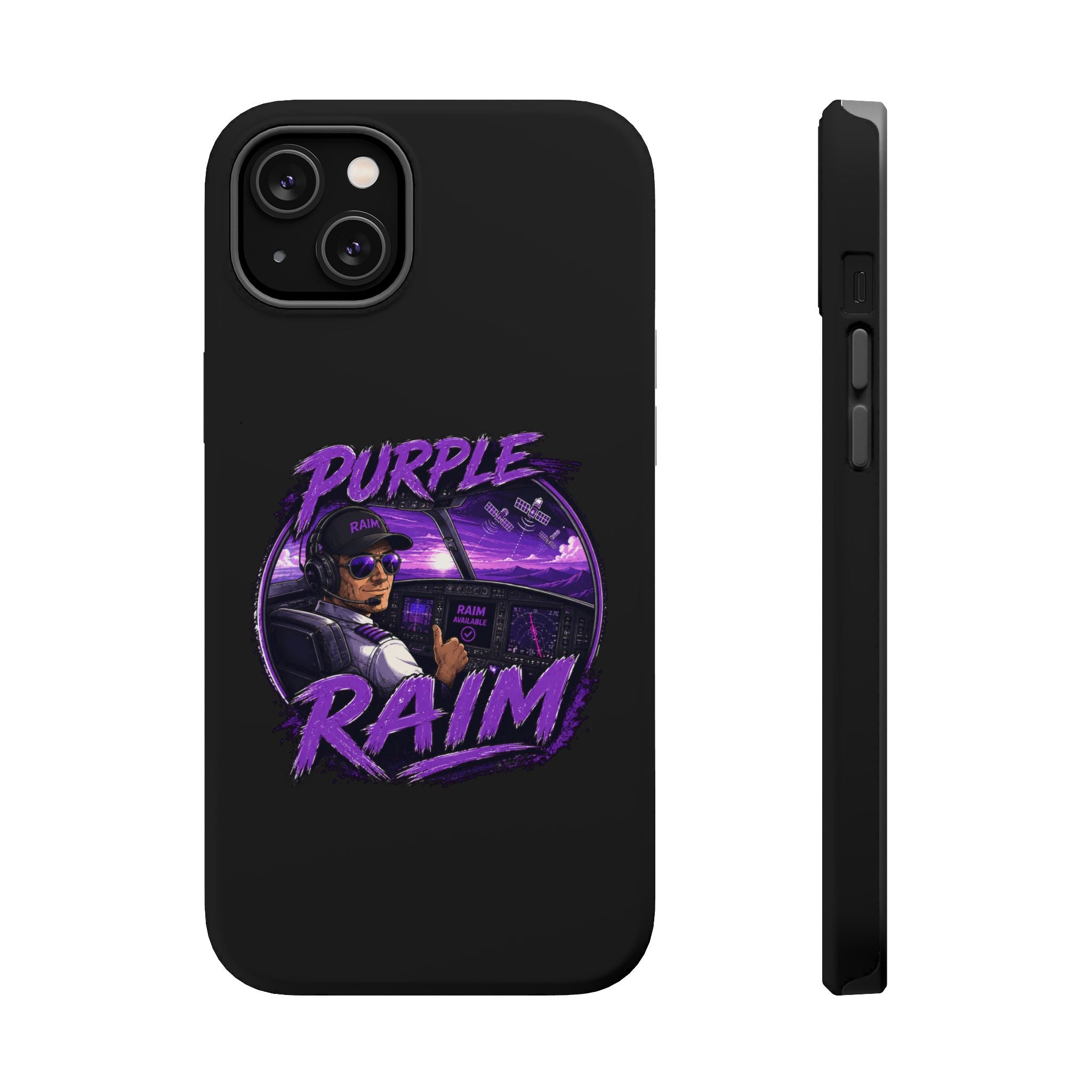Purple RAIM Magnetic Impact Phone Case