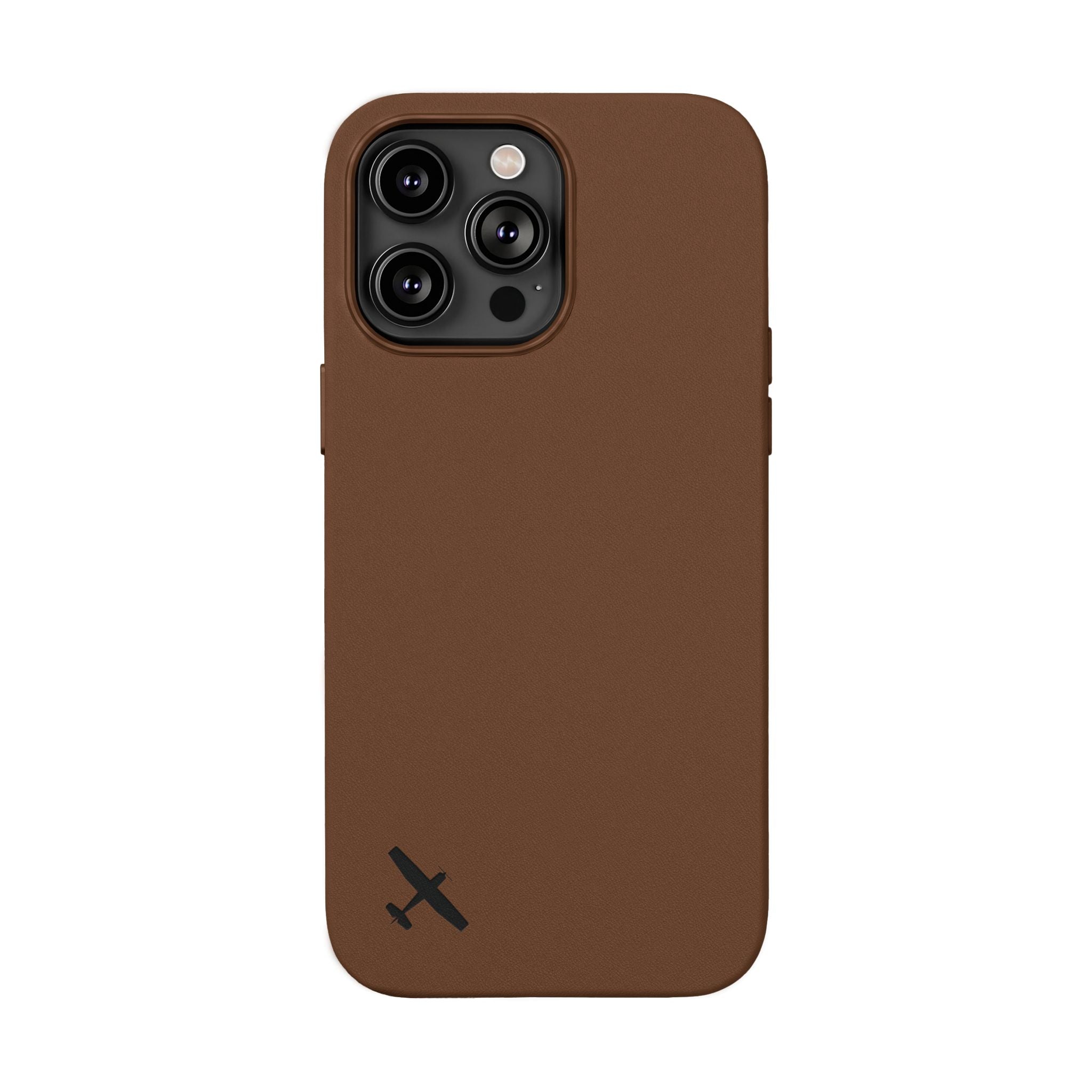 Leather Engraved iPhone Case Minimalist — C172