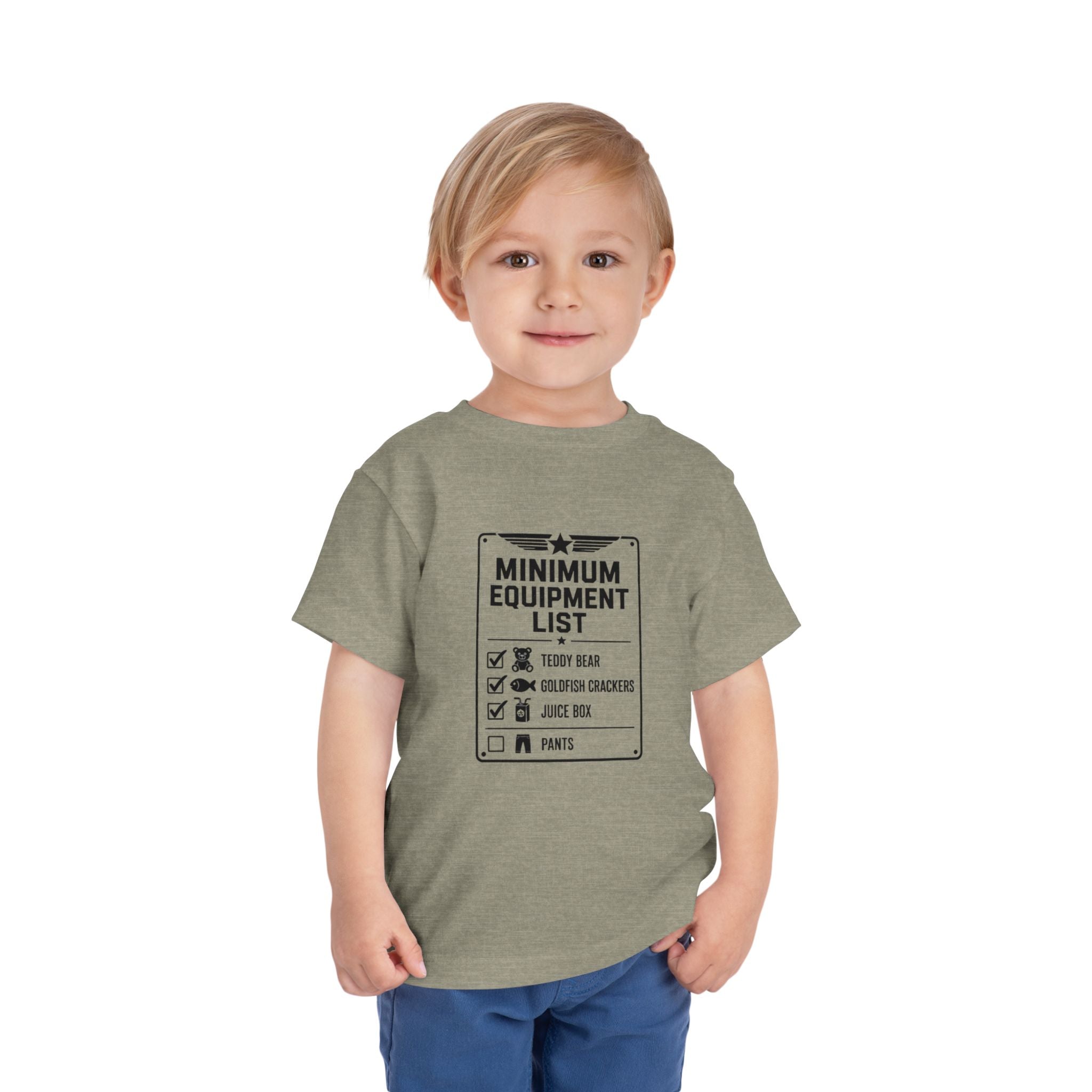 Toddler Tee — "Minimum Equipment List"