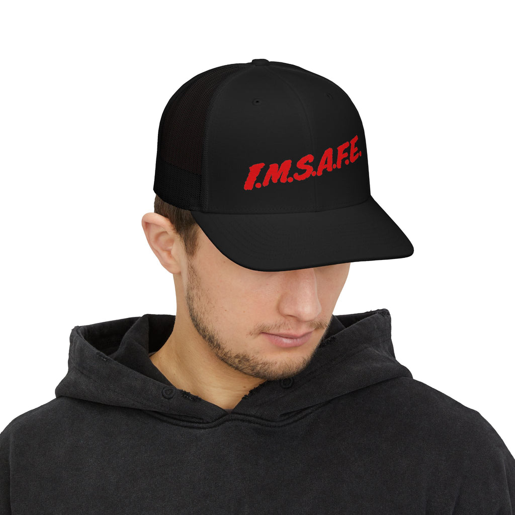 I.M.S.A.F.E. Snapback Trucker Hat