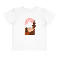 Toddler Tee — Mountain Plane Design (custom name)
