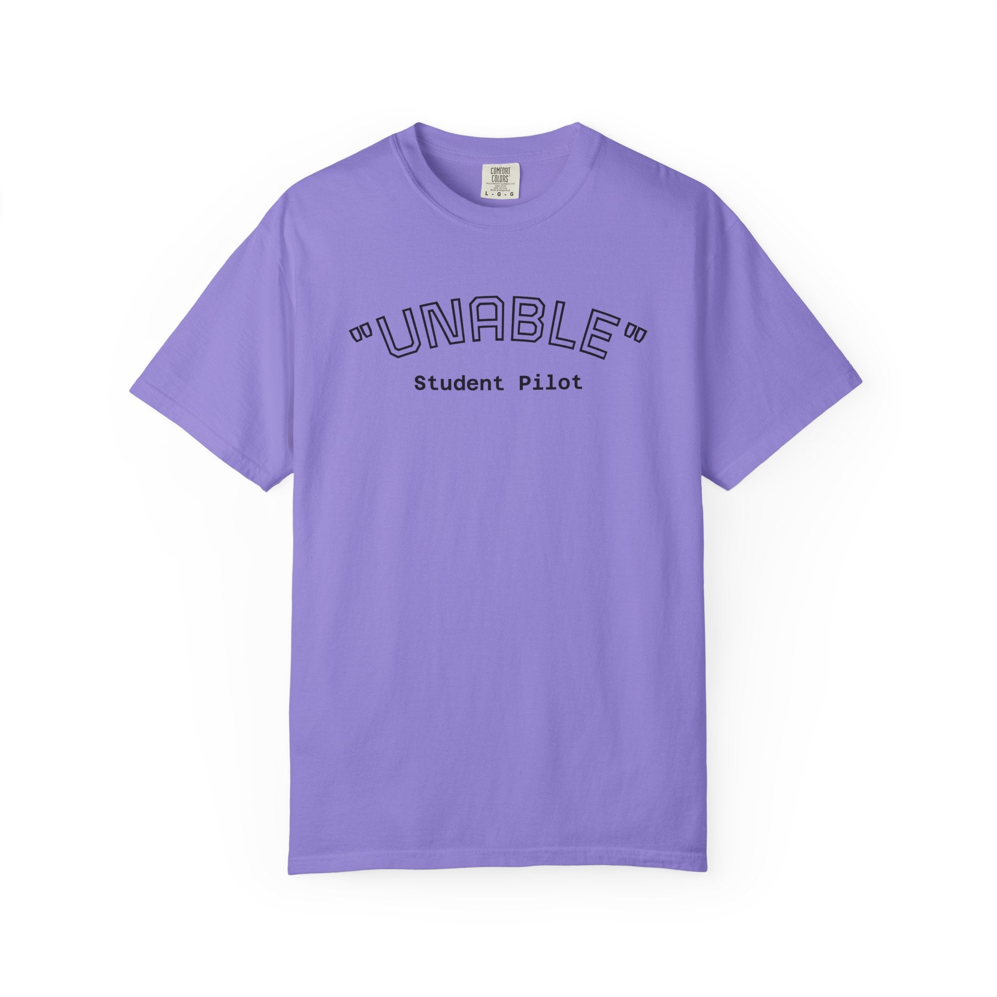 Student Pilot "UNABLE" T-Shirt