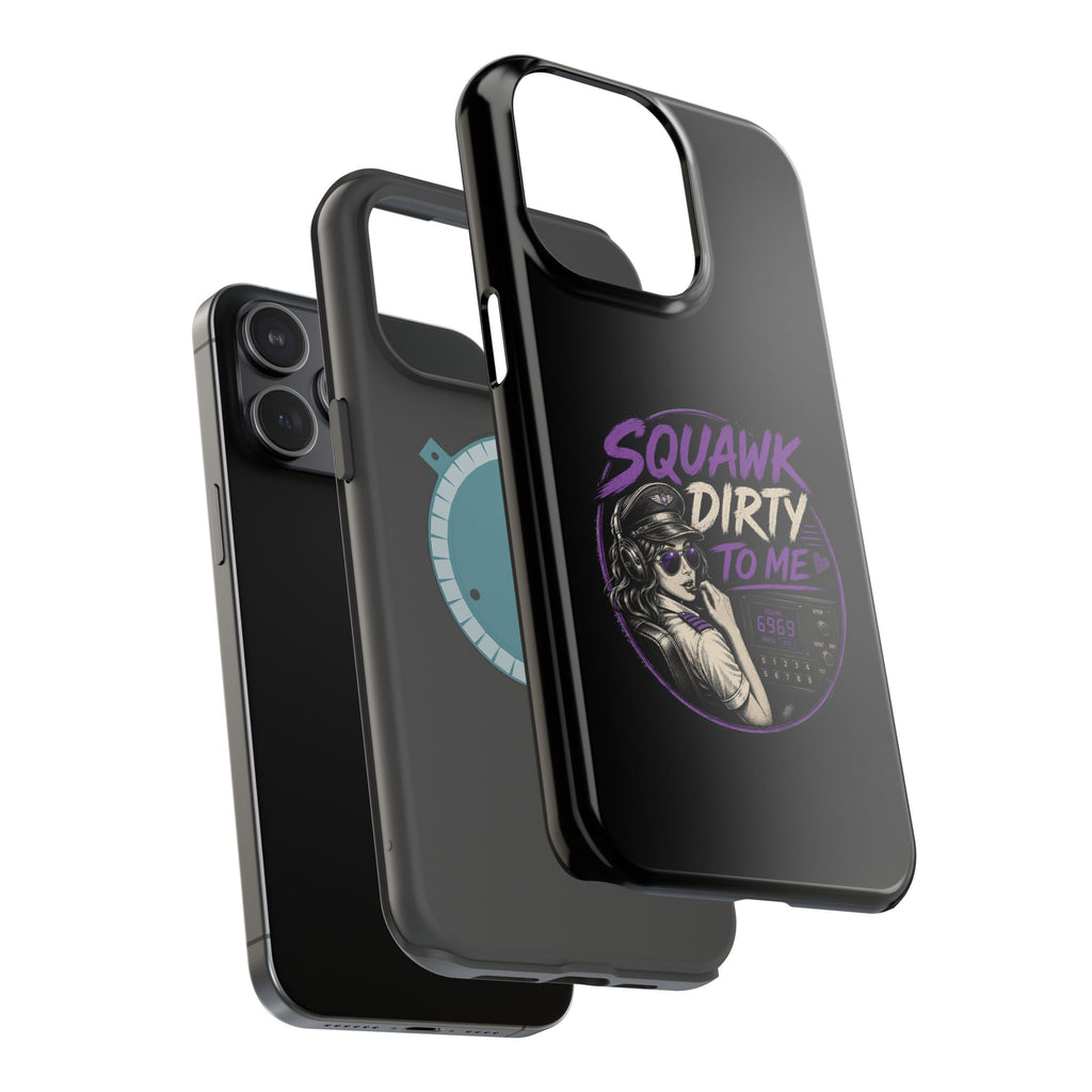 Magnetic Phone Case — “Squawk Dirty to Me”