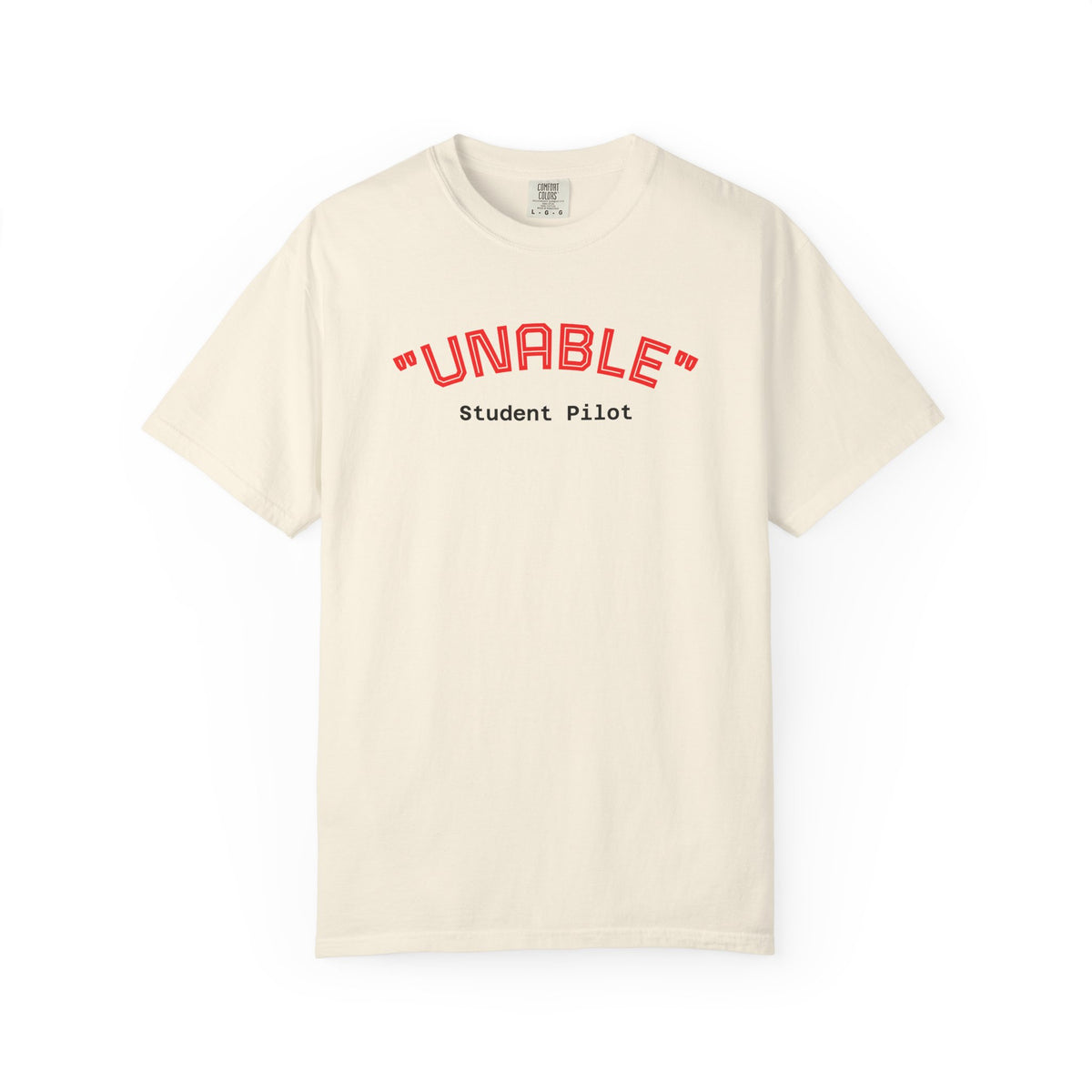 Student Pilot "UNABLE" T-Shirt