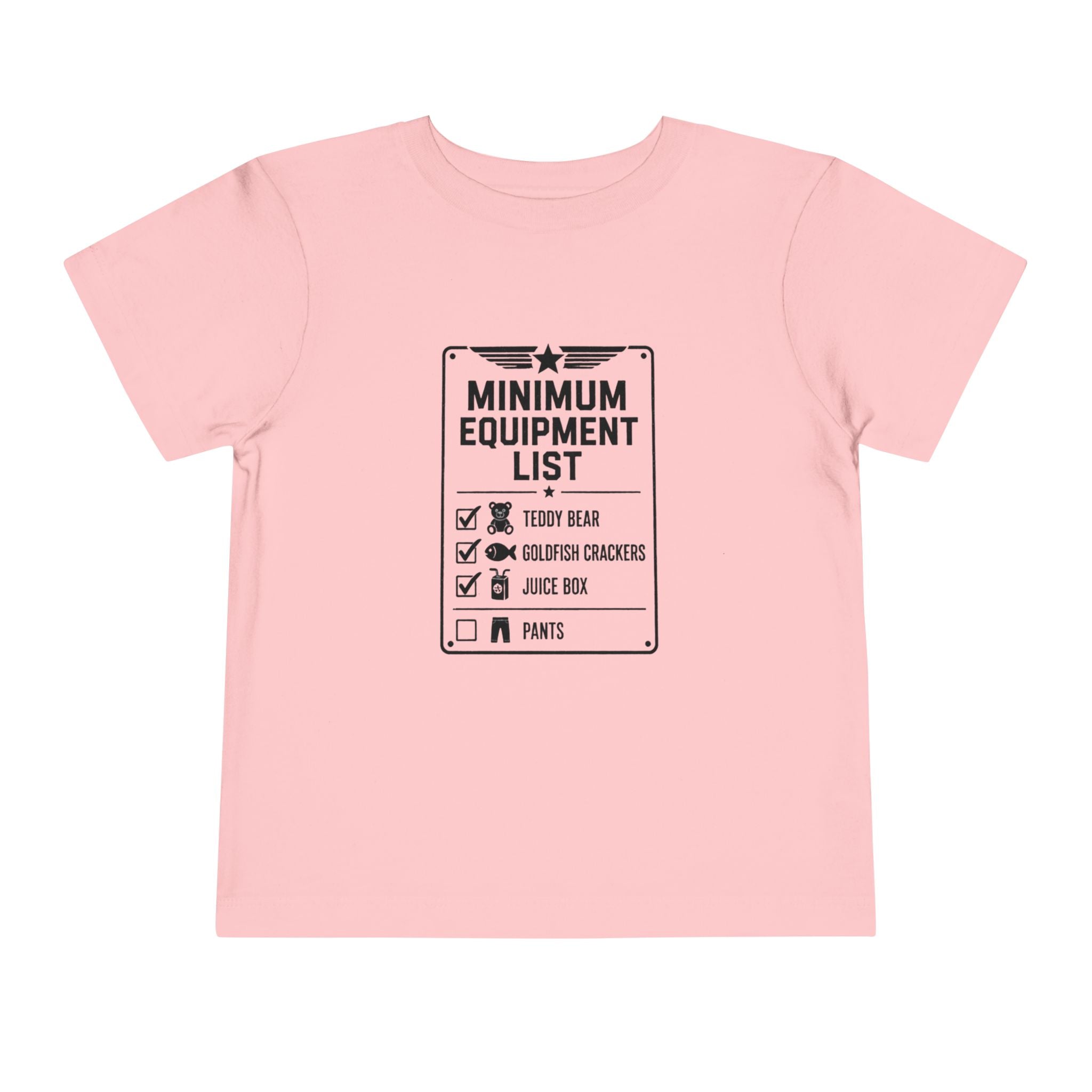 Toddler Tee — "Minimum Equipment List"