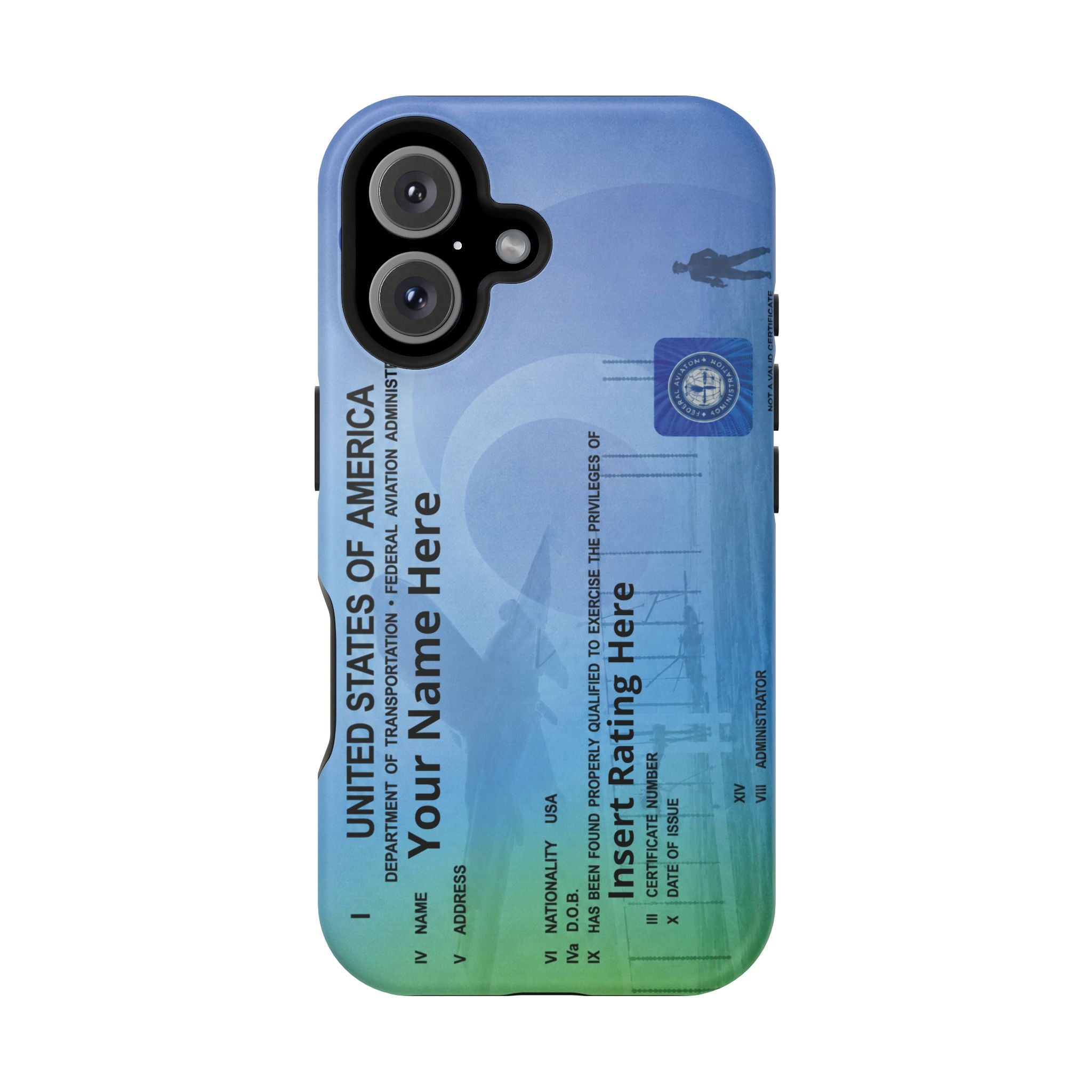 Custom Certificate iPhone Case — MagSafe