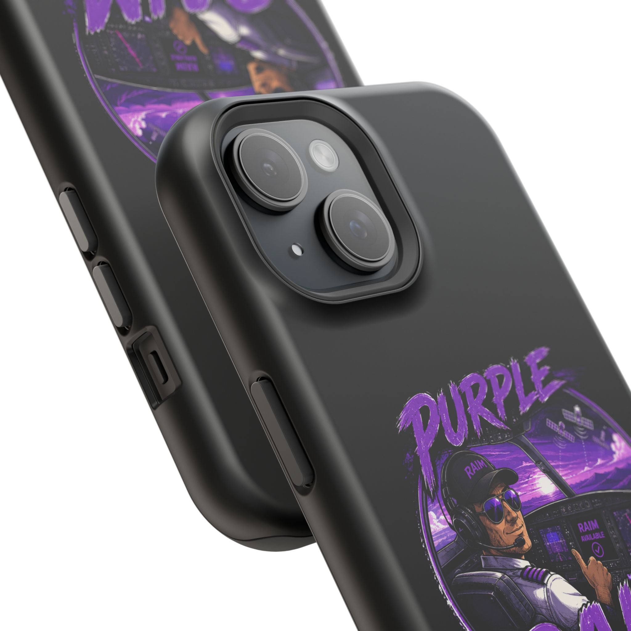 Purple RAIM Magnetic Impact Phone Case