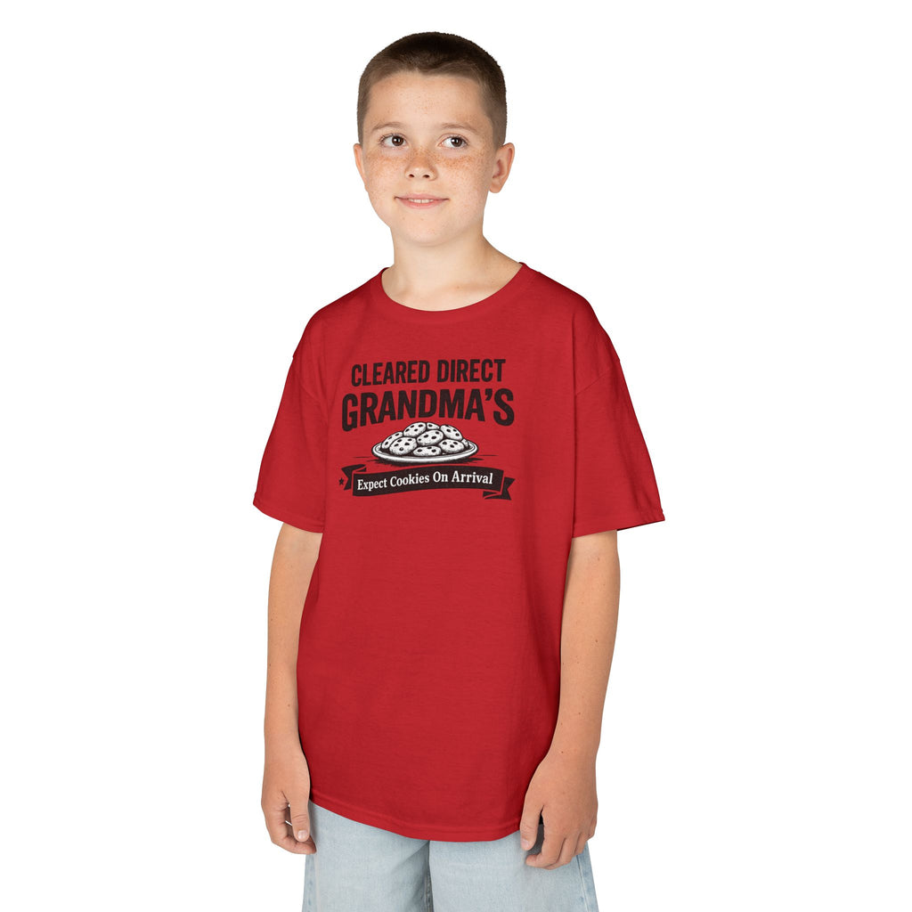 Youth T-Shirt — "Cleared Direct Grandma's"