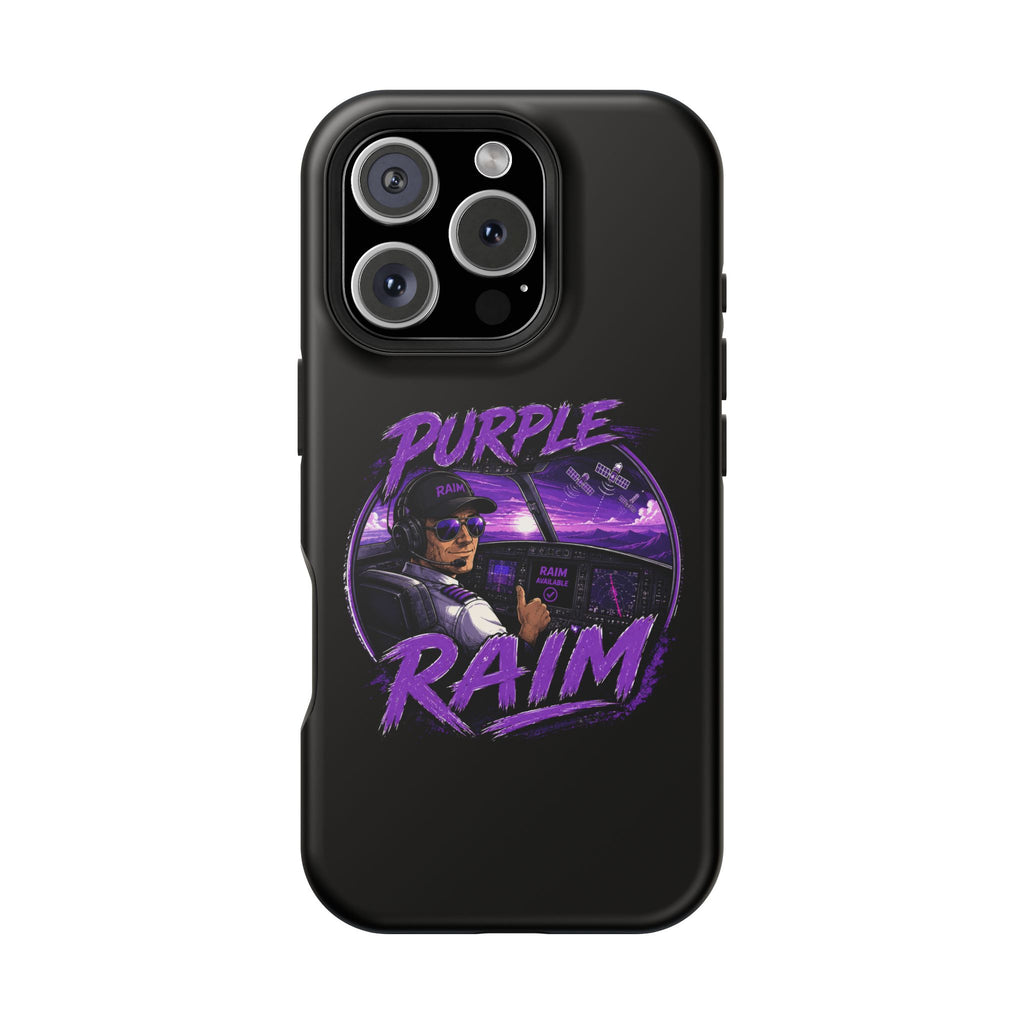 Purple RAIM Magnetic Impact Phone Case