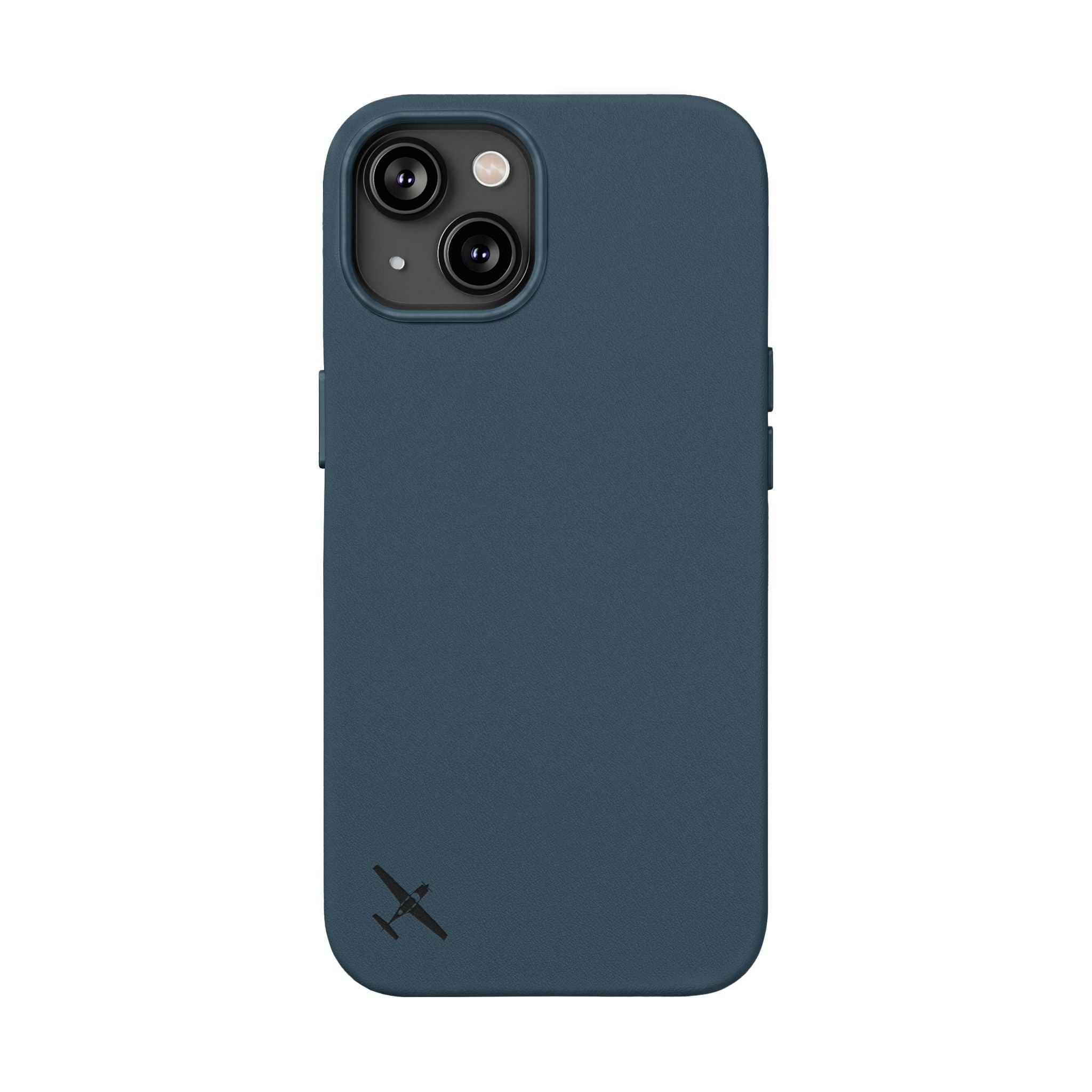 Leather Engraved iPhone Case Minimalist — SR20