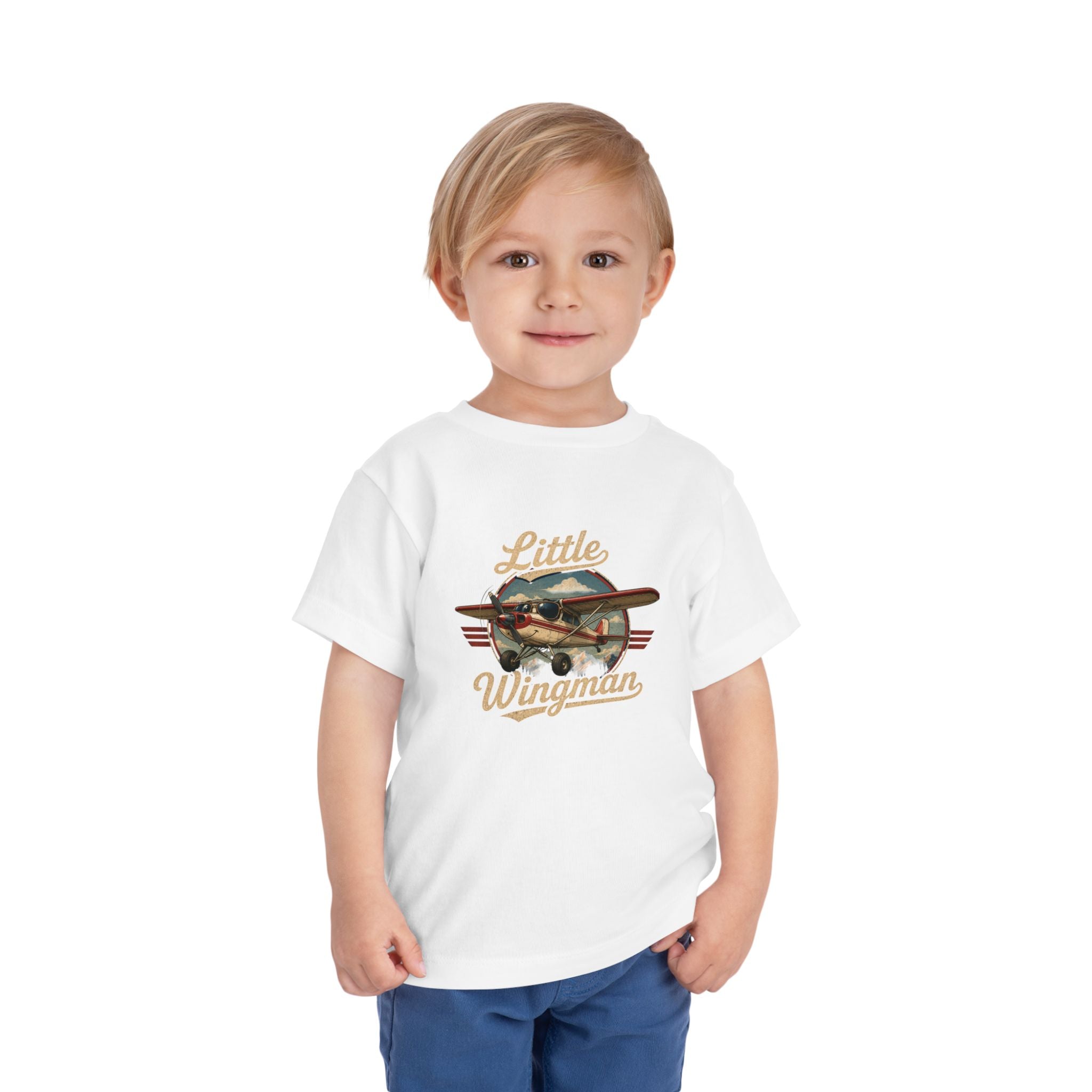 Toddler Tee — "Little Wingman"