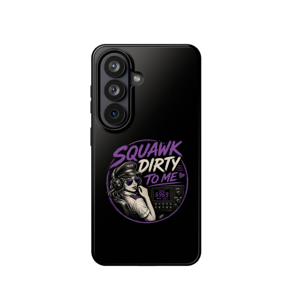 Magnetic Phone Case — “Squawk Dirty to Me”