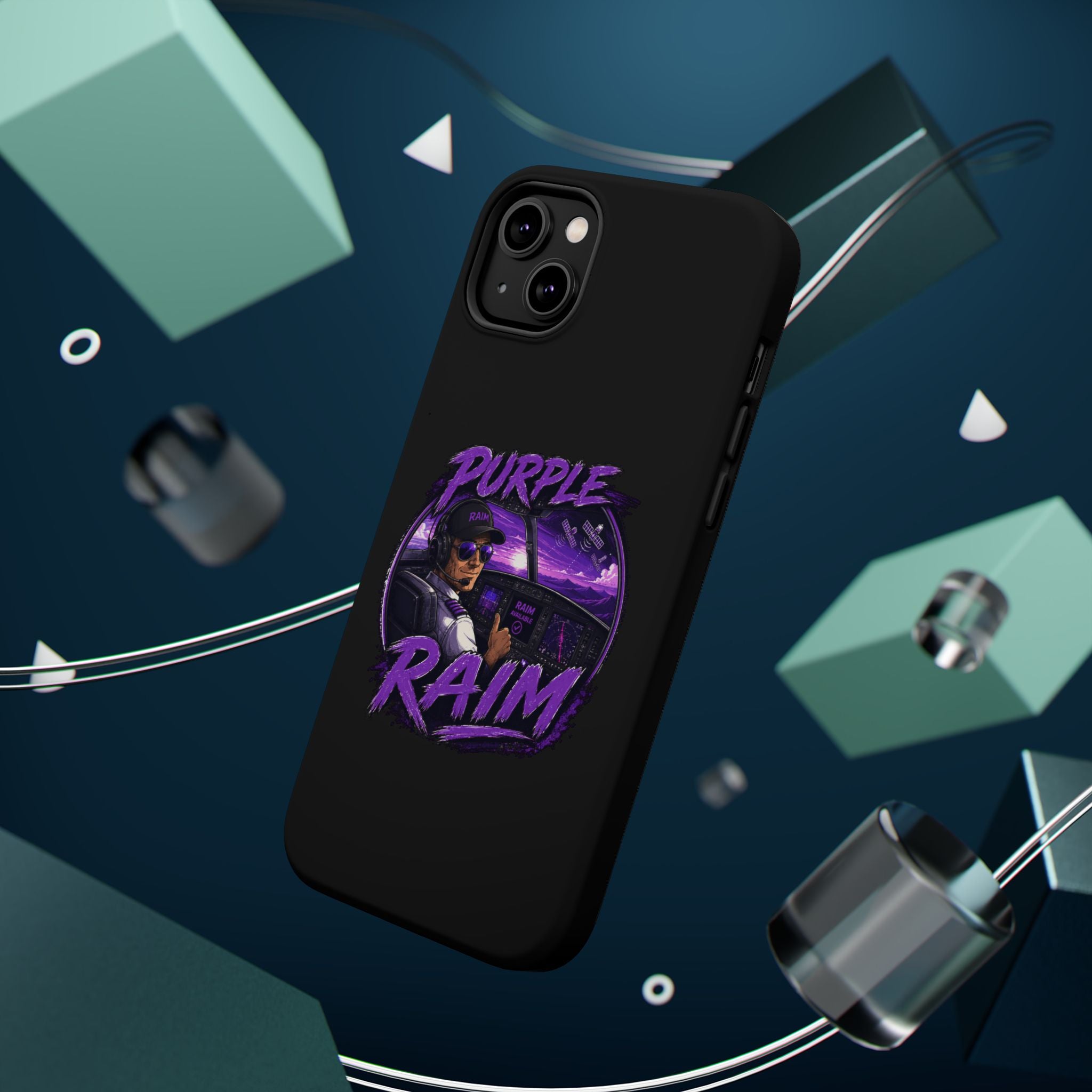 Purple RAIM Magnetic Impact Phone Case