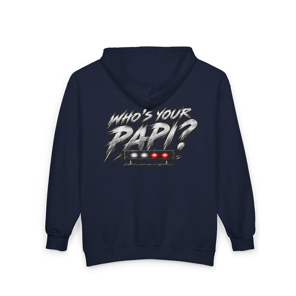Flightline Zip Hoodie — “Who’s your PAPI?” Graphic